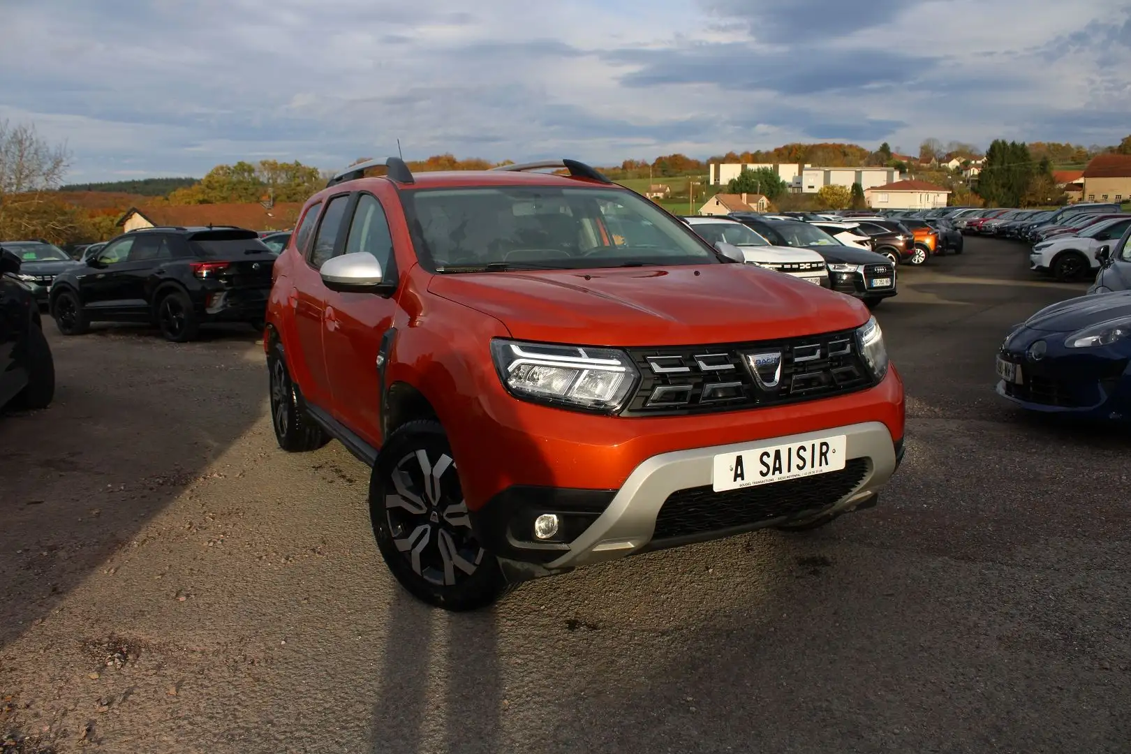 Dacia Duster PRESTIGE LUXE 1L5 BLUEDCI 115 BOITE 6V RÉGULATEUR BLUETOOTH CAMÉRA GPS ATTELAGE Orange - 1