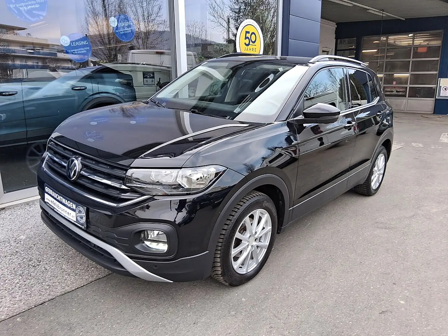 Volkswagen T-Cross 1,0 TSI Life Schwarz - 1