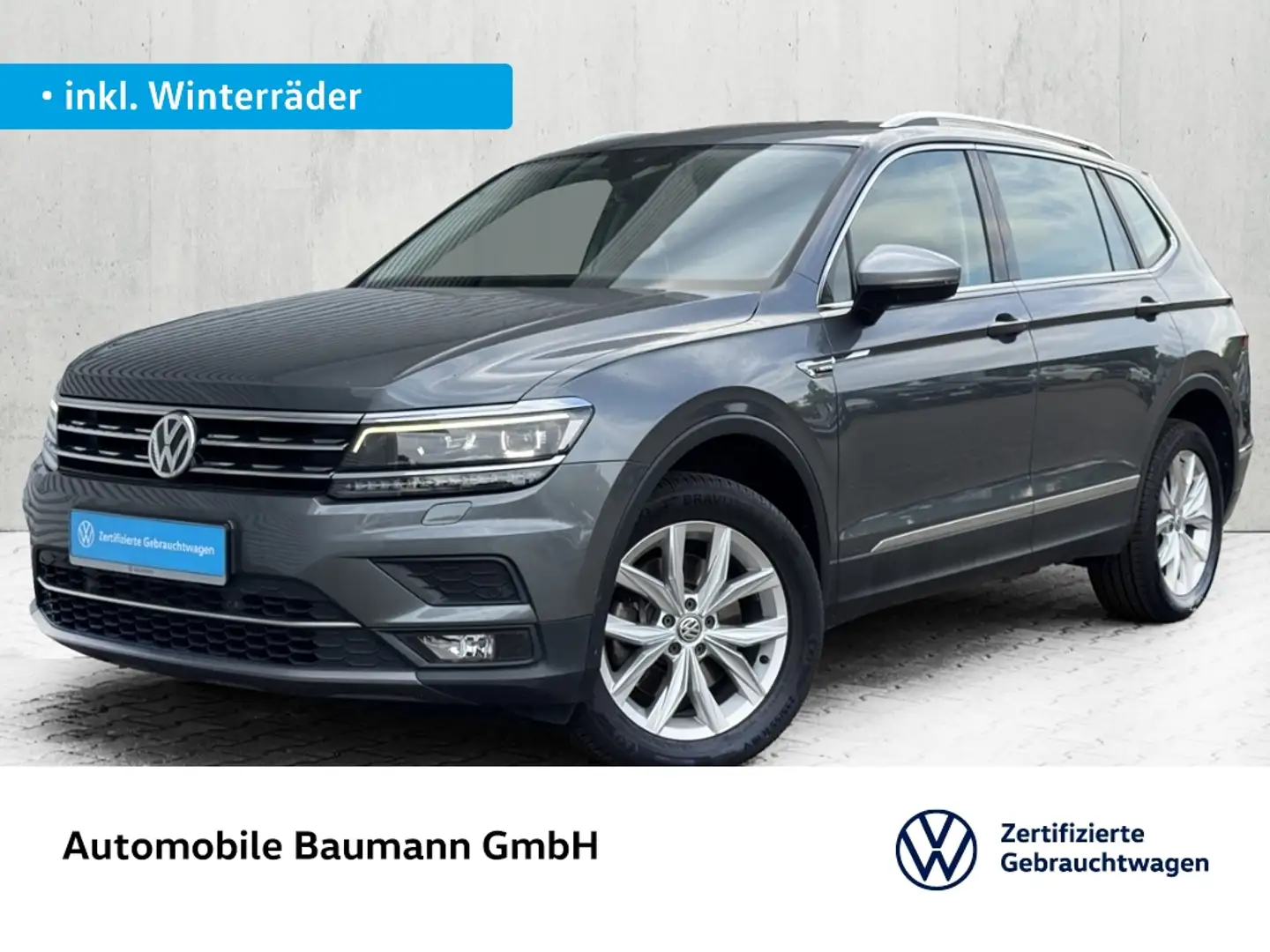 Volkswagen Tiguan Allspace 2.0 TSI HL 4M *LED*NAVI*AHK* Gris - 1