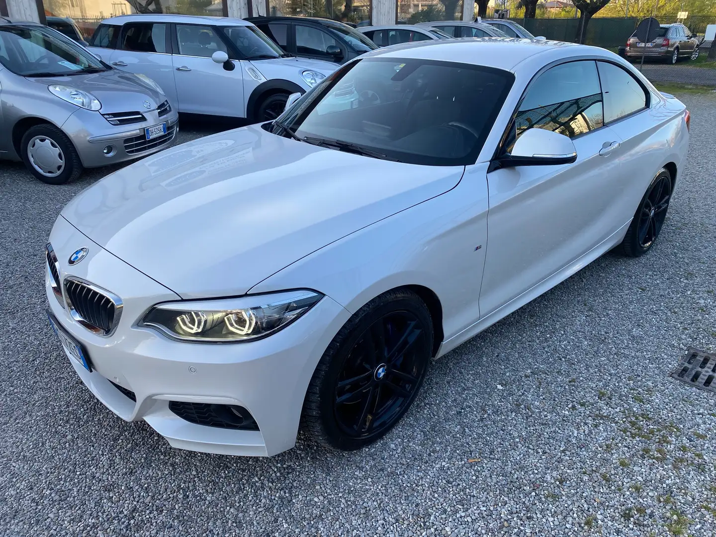 BMW 220 220d Coupe xdrive Msport auto Bianco - 2