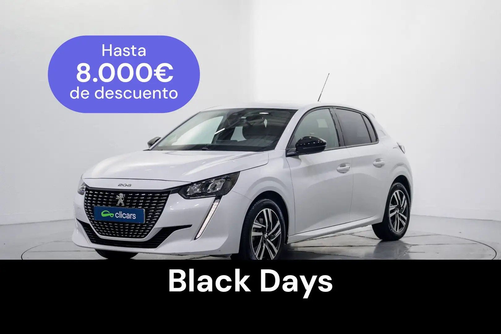 Peugeot 208 1.2 Puretech S&S Allure Pack 100 Blanc - 1