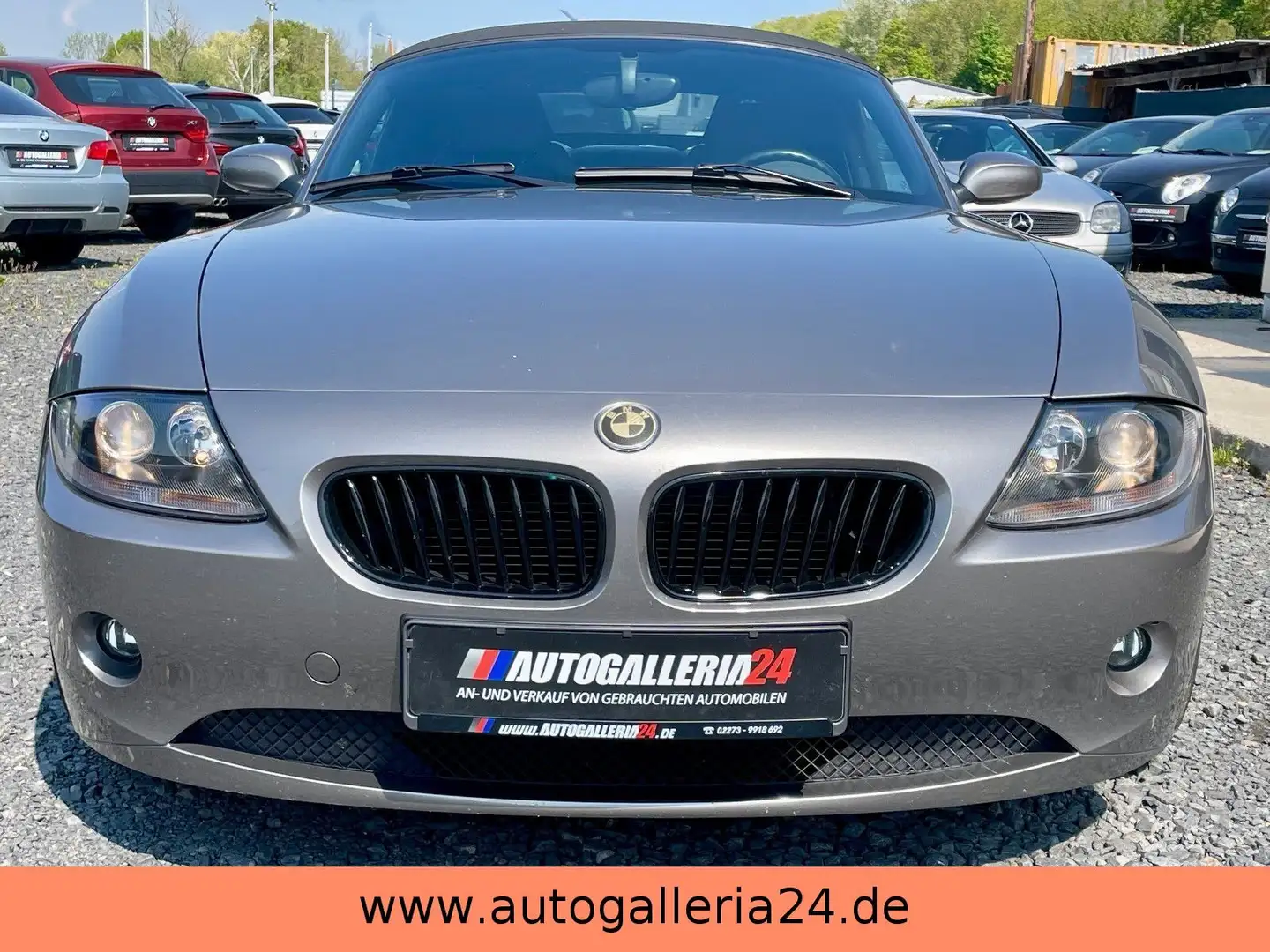 BMW Z4 Roadster 2.2i Aut. Leder PDC Klima SPORTLENK Gri - 2