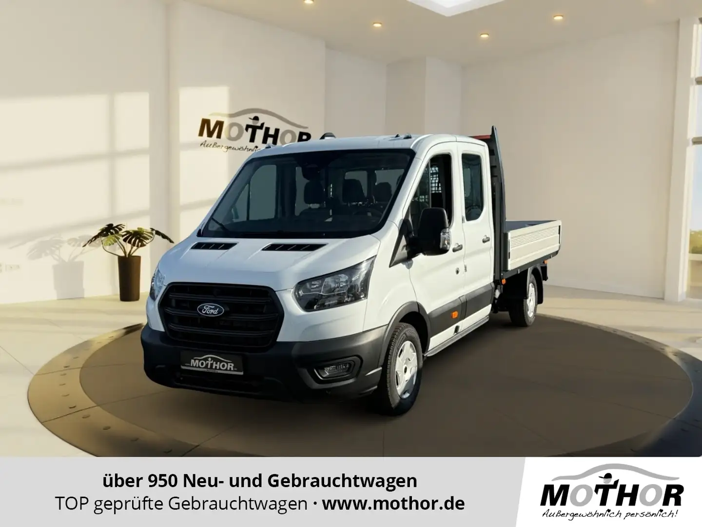Ford Transit Pritsche Trend 2.0 EcoBlue TEMP SHZ DAB Blanco - 1