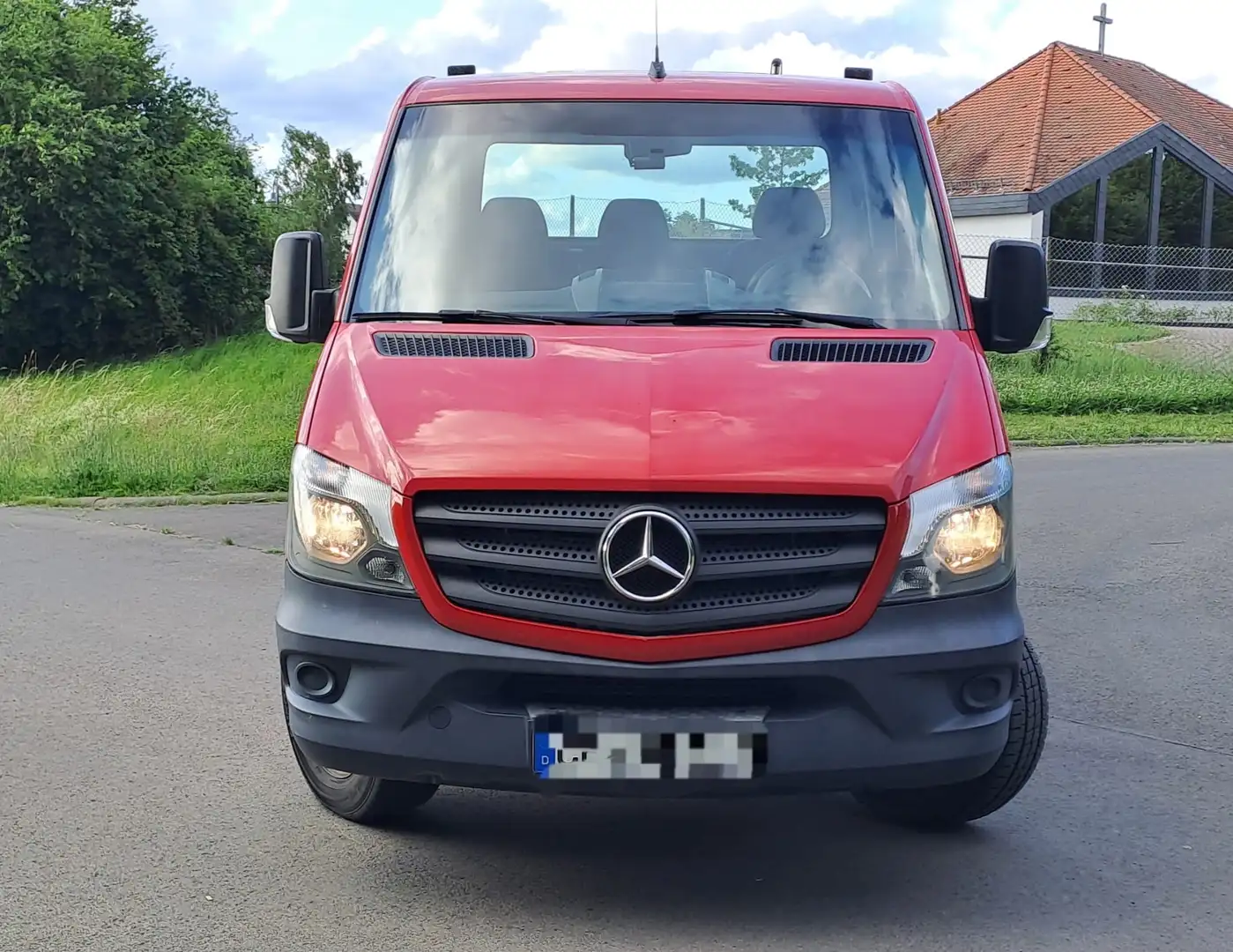 Mercedes-Benz Sprinter Pritsche AHK crvena - 1