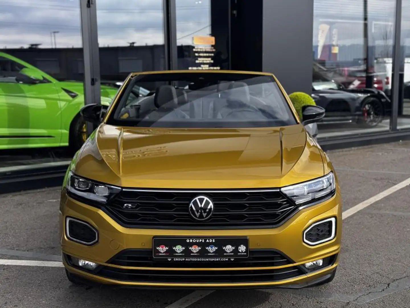 Volkswagen T-Roc R-line Jaune - 2