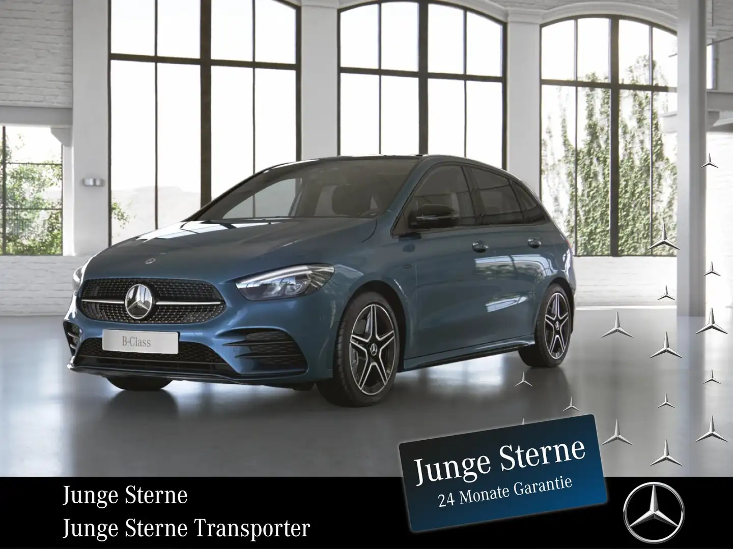 Mercedes-Benz B 250 B 250 e *AMG*NIGHT*PANO*KAMERA*STHZ* AMG Line Navi Blau - 1