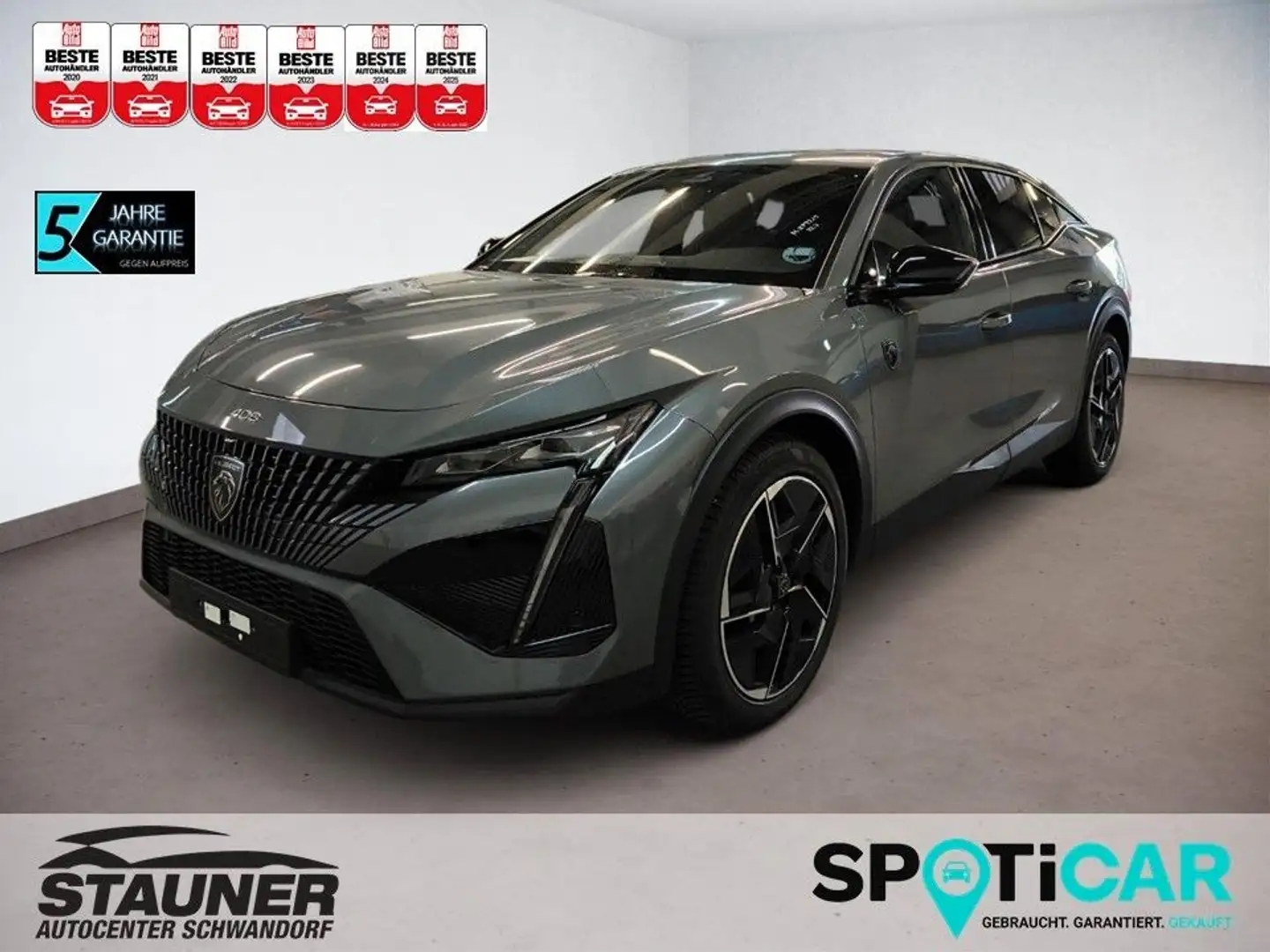 Peugeot 408 GT PureTech 130PS AT8 *NIGHT VISION* Grijs - 1