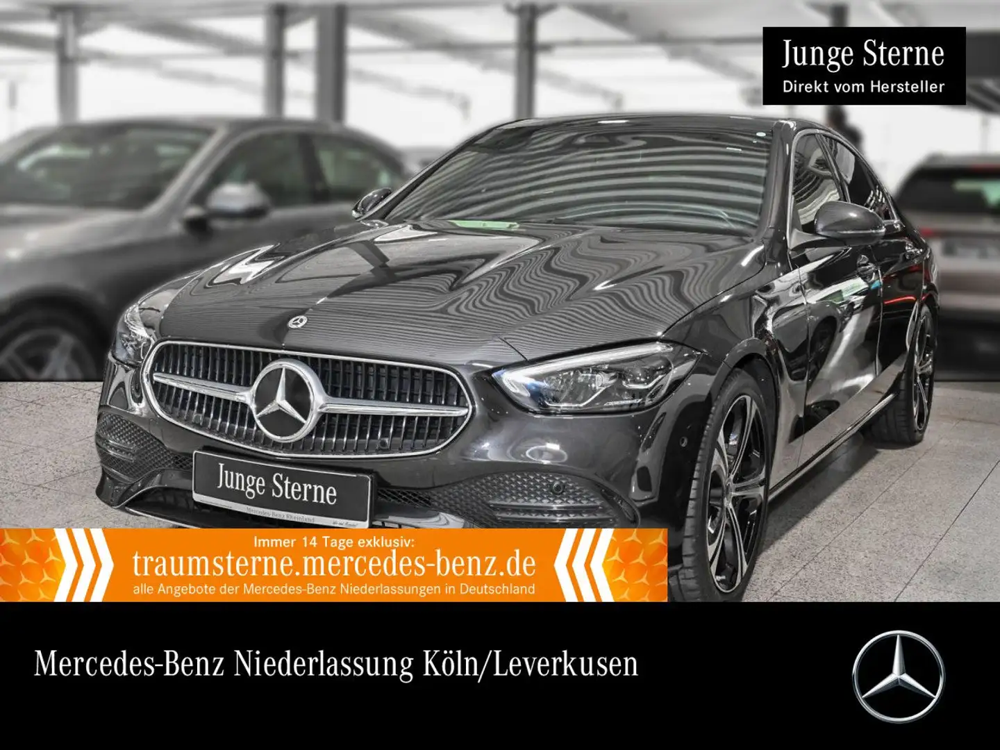 Mercedes-Benz C 180 AVANTG+LED+KAMERA+SITZKLIMA+KEYLESS+9G Grau - 1