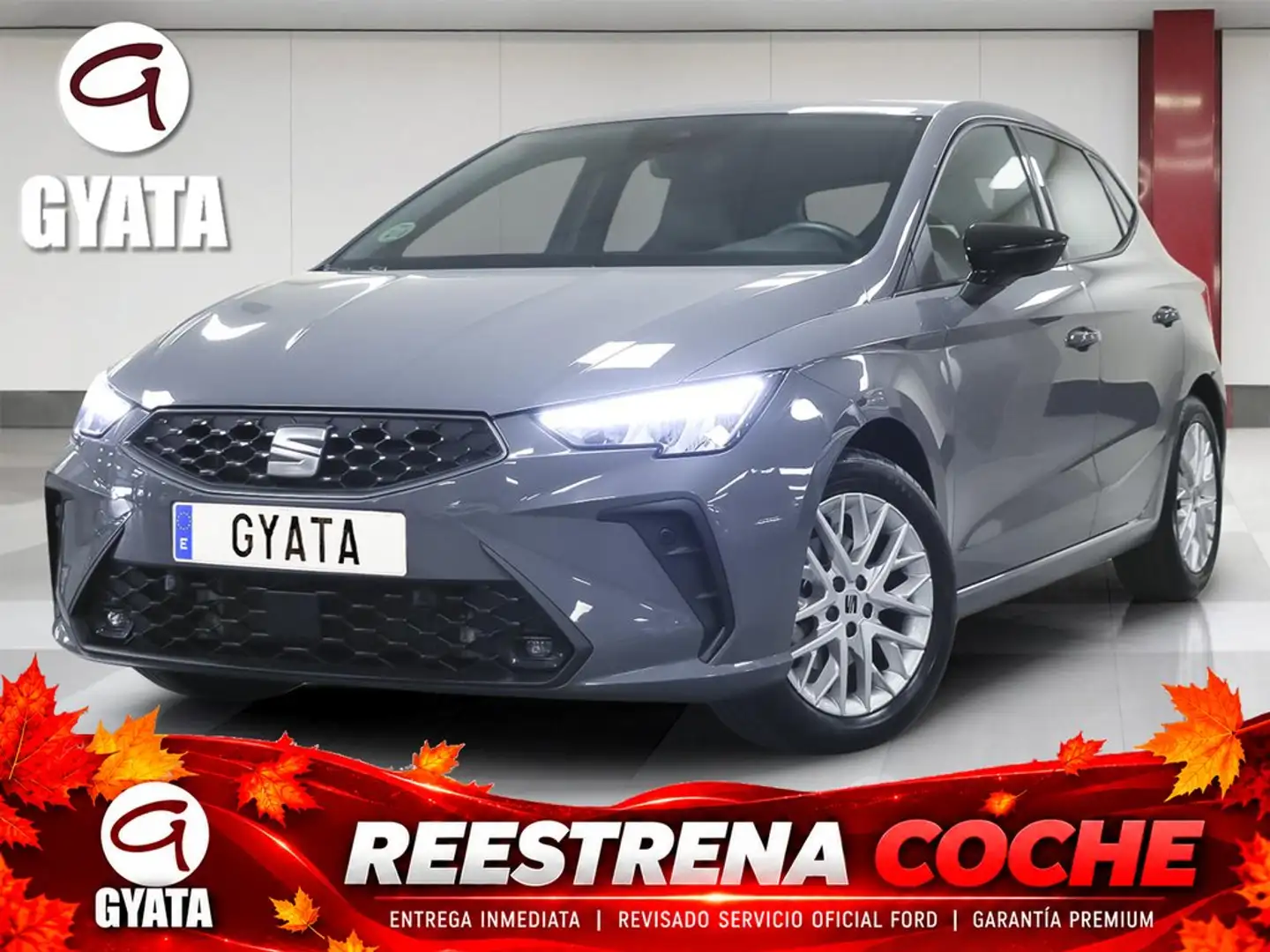 SEAT Ibiza 1.0 TSI S&S FR 85kW Gris - 1