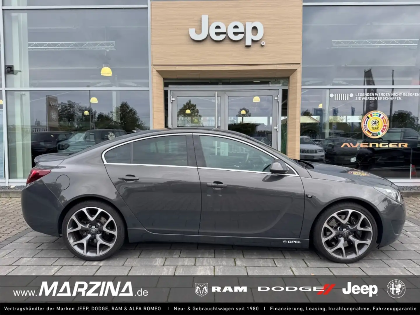 Opel Insignia A OPC 4x4 2.8 V6 Turbo OPC Sportpaket El. Panodach Gris - 1