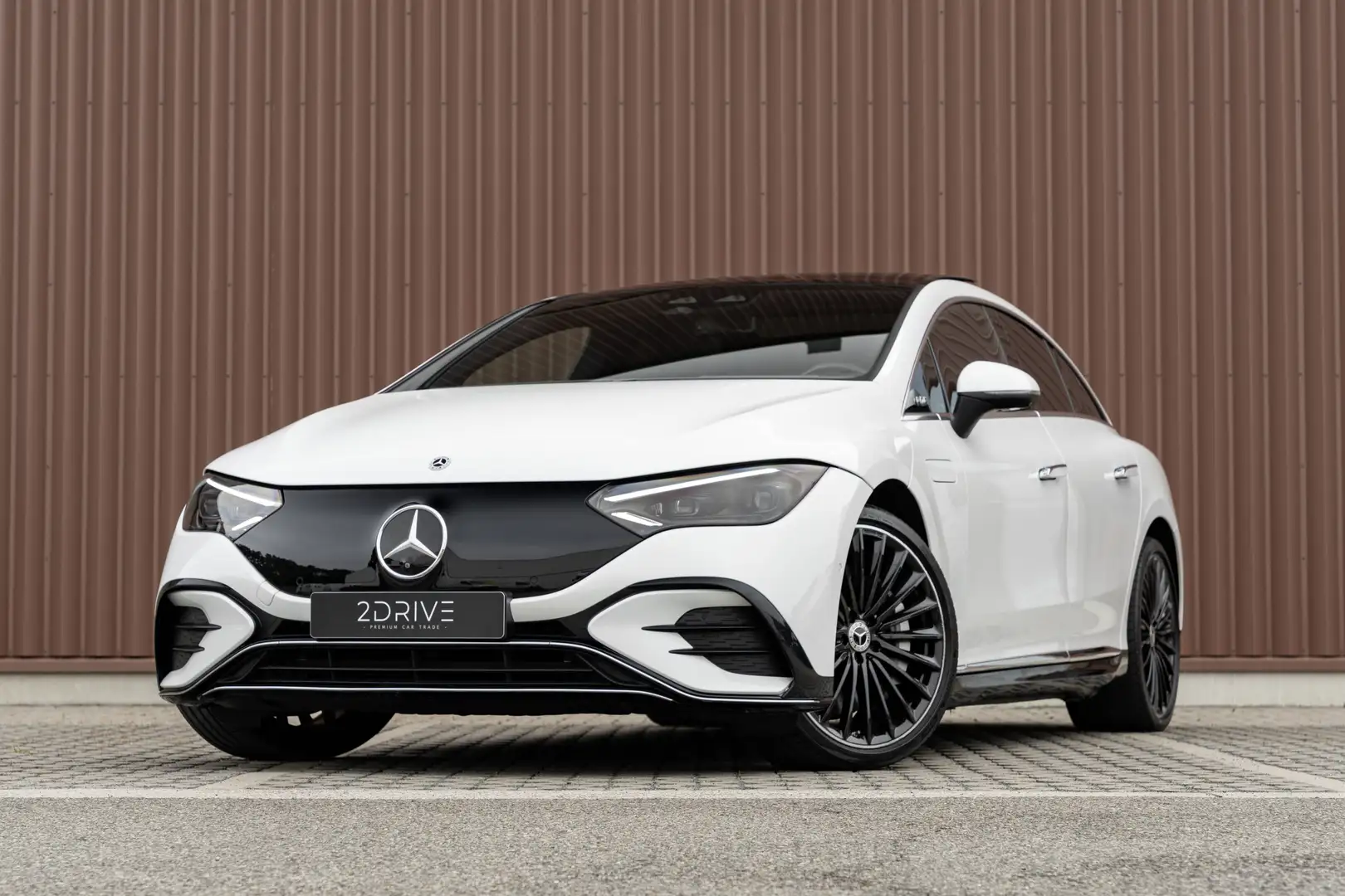 Mercedes-Benz EQE 350 EQE 350+ AMG-Line | Full option Manufaktur | SOH 98% Weiß - 1