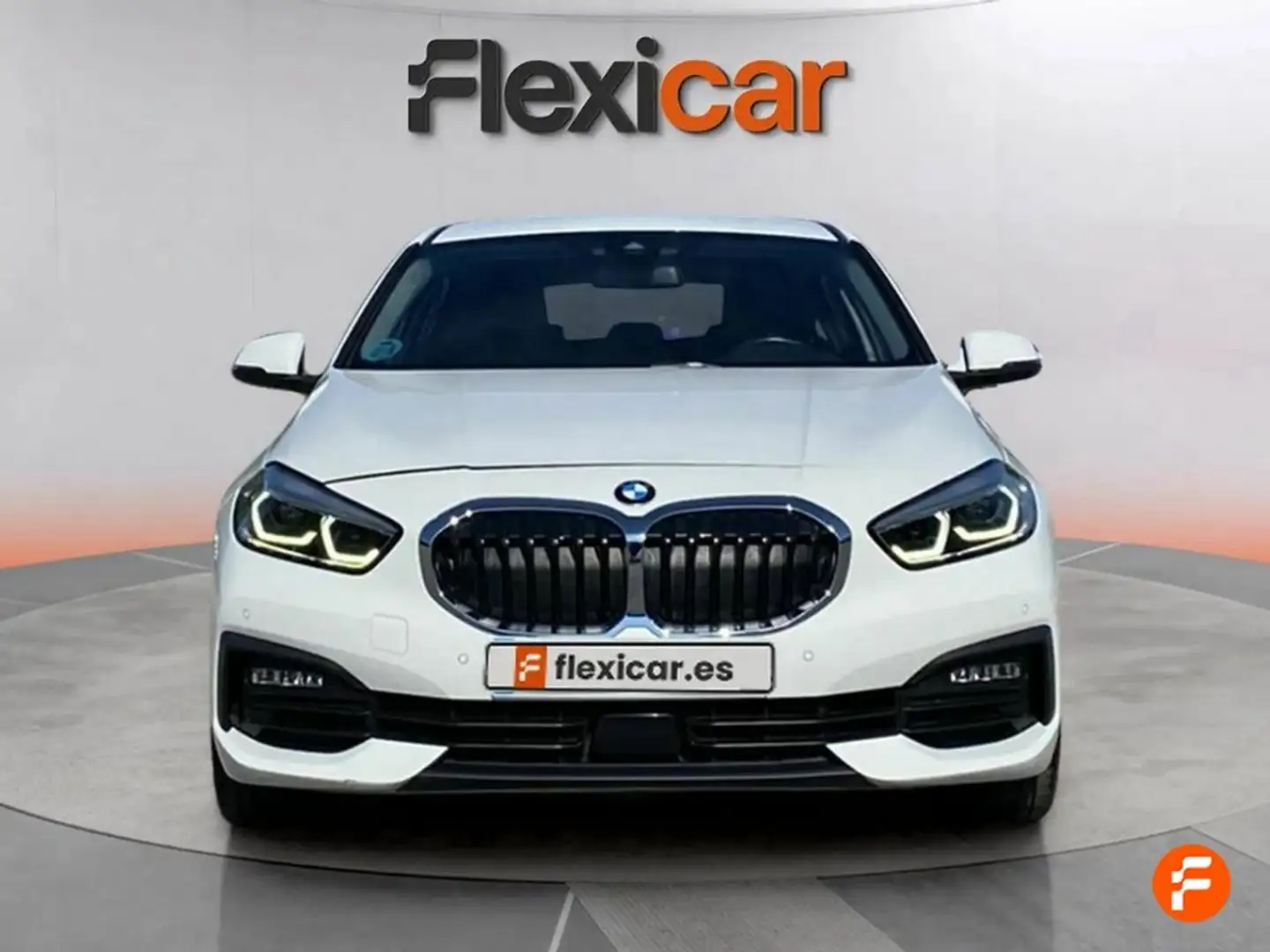 BMW 118 118d Blanc - 2