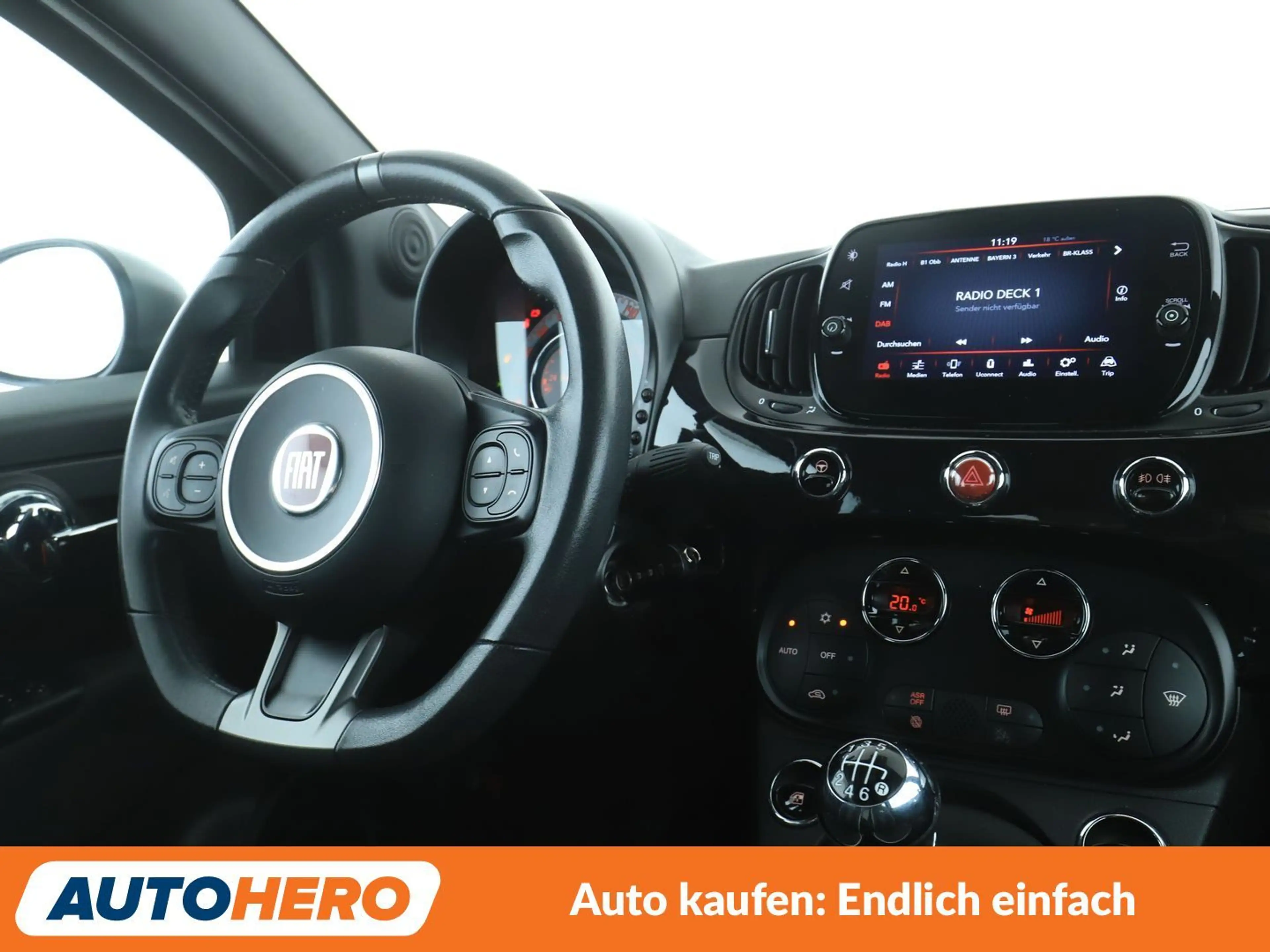 Fiat 500C 1.0 Mild-Hybrid Sport*NAVI*PDC*KLIMA*TEMPO* — photo 13