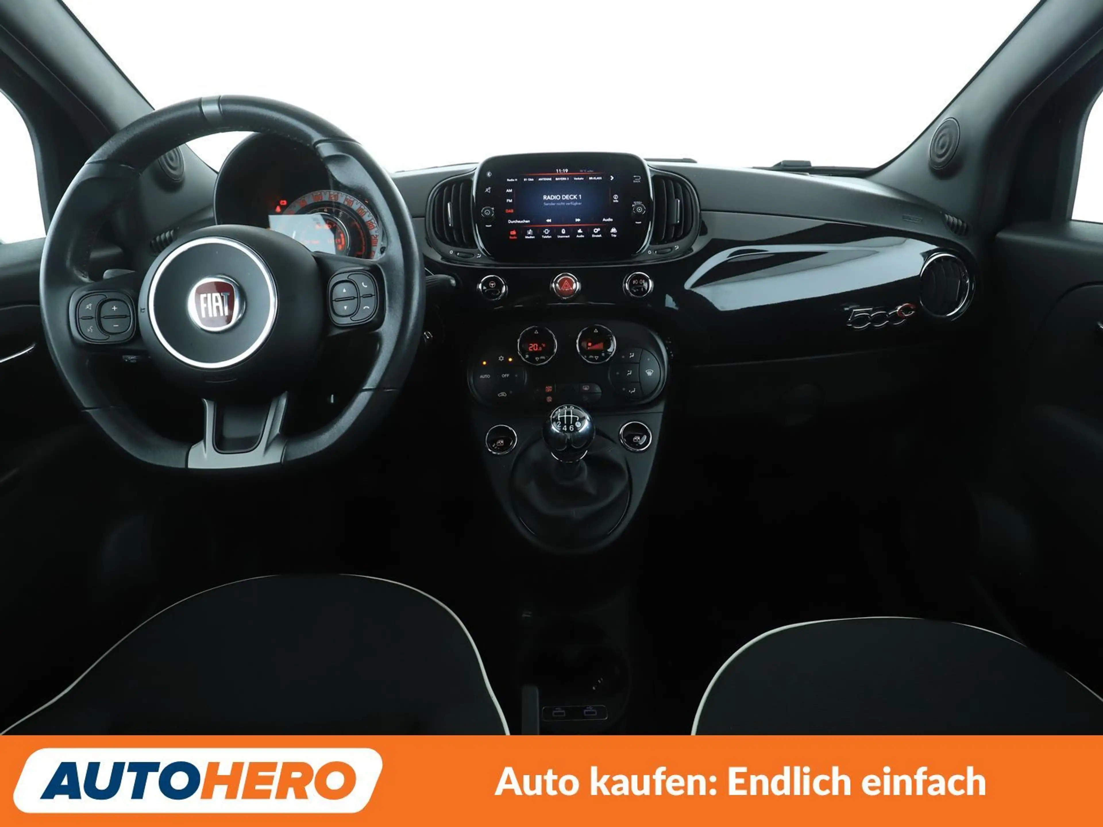 Fiat 500C 1.0 Mild-Hybrid Sport*NAVI*PDC*KLIMA*TEMPO* — photo 12