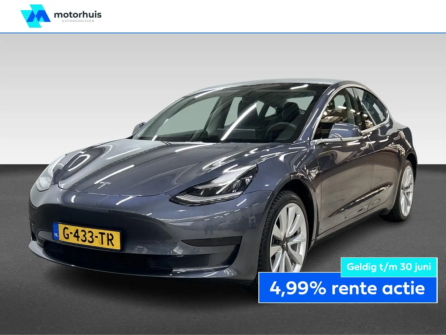 Tesla Model 3 60KWH STANDARD PLUS RWD Gris - 1