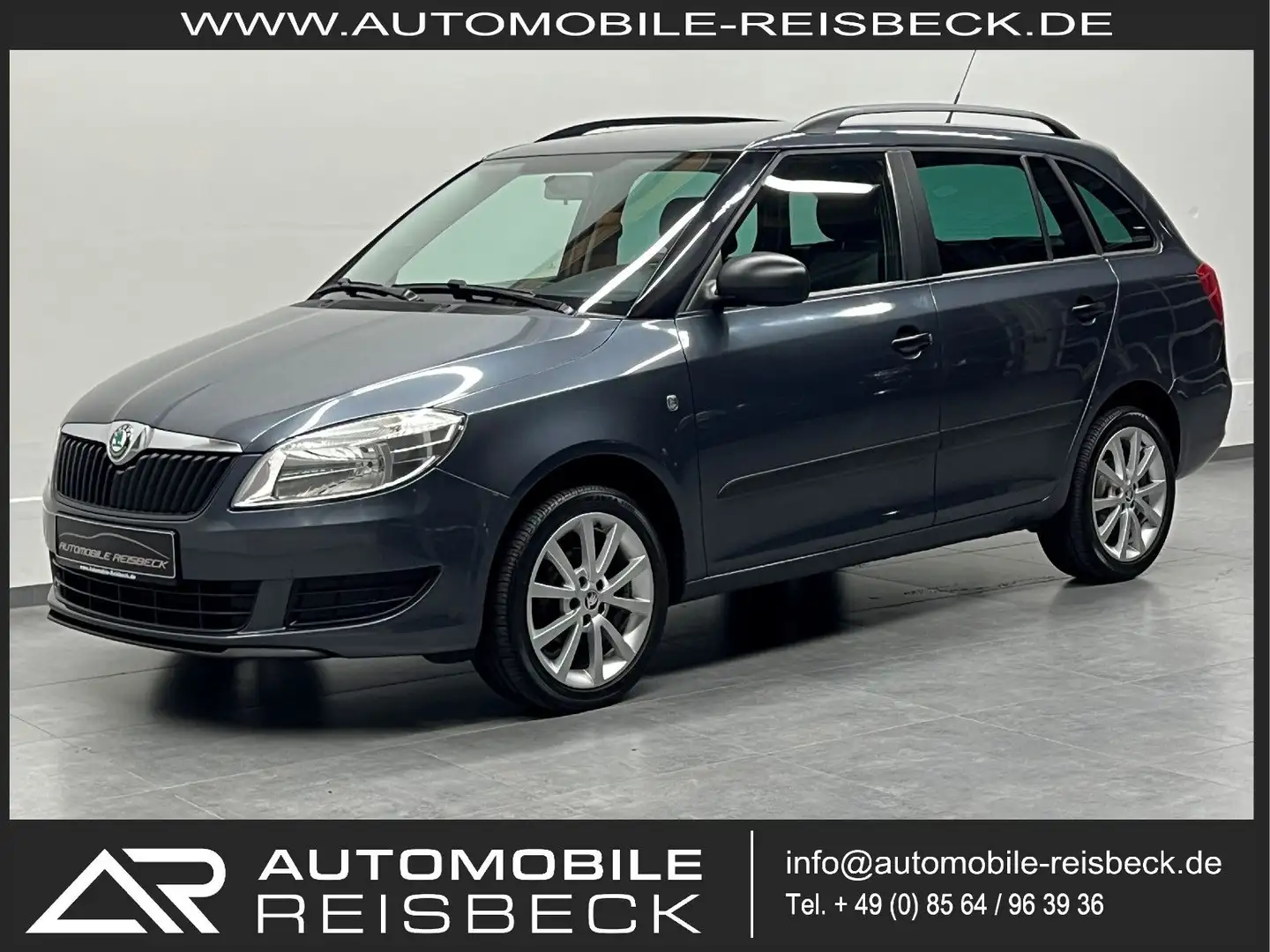 Skoda Fabia Combi 1.6 TDI*90PS*Euro5*Klima*Sitzh.*Alu* Grau - 1