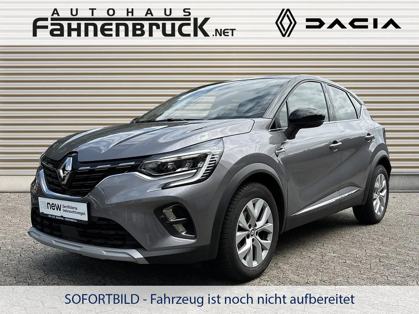 Renault Captur II Intens GPF 1.3 TCe 140 Mild-Hybrid PDC Grau - 1