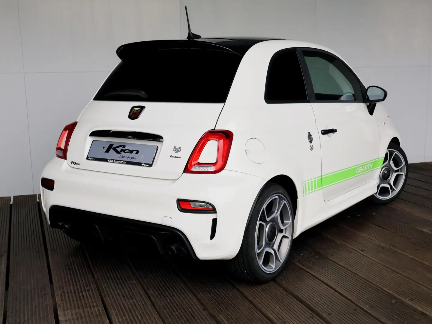 Abarth 595 Turismo 1.4 T-Jet 70th Anniversary | Automaat | Schakelfli Wit - 2