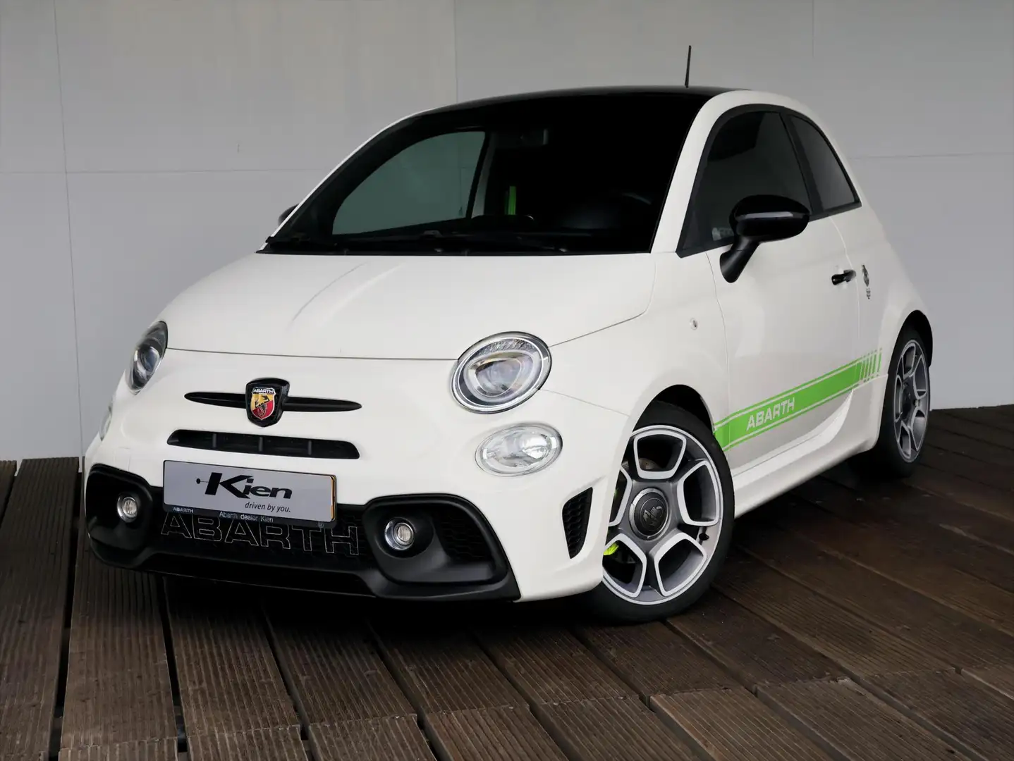 Abarth 595 Turismo 1.4 T-Jet 70th Anniversary | Automaat | Schakelfli Blanco - 2