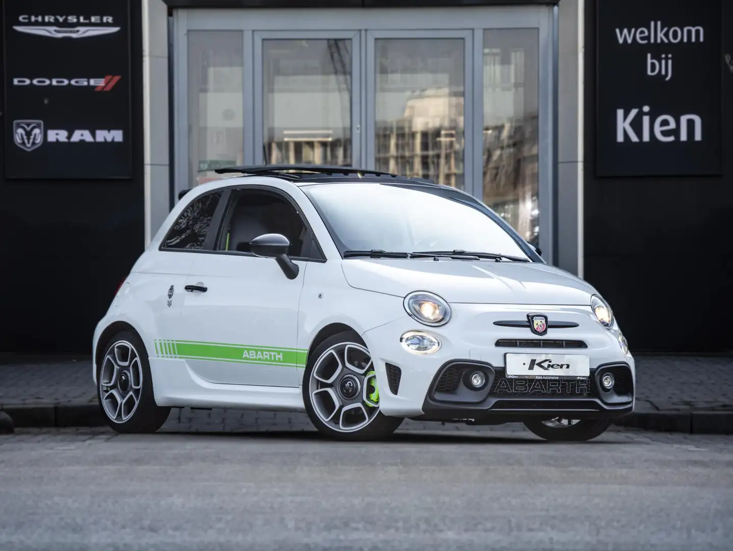 Abarth 595 Turismo 1.4 T-Jet 70th Anniversary | Automaat | Schakelfli Blanco - 1