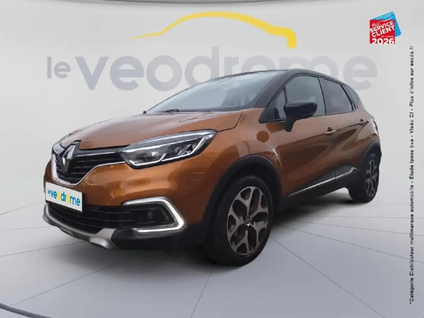 Renault Captur 0.9 TCe 90ch energy Intens Euro6c Orange - 1