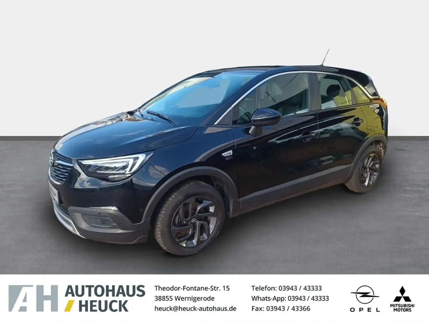Opel Crossland Opel 2020 Navi LED Apple CarPlay Android Auto Ambi Noir - 1