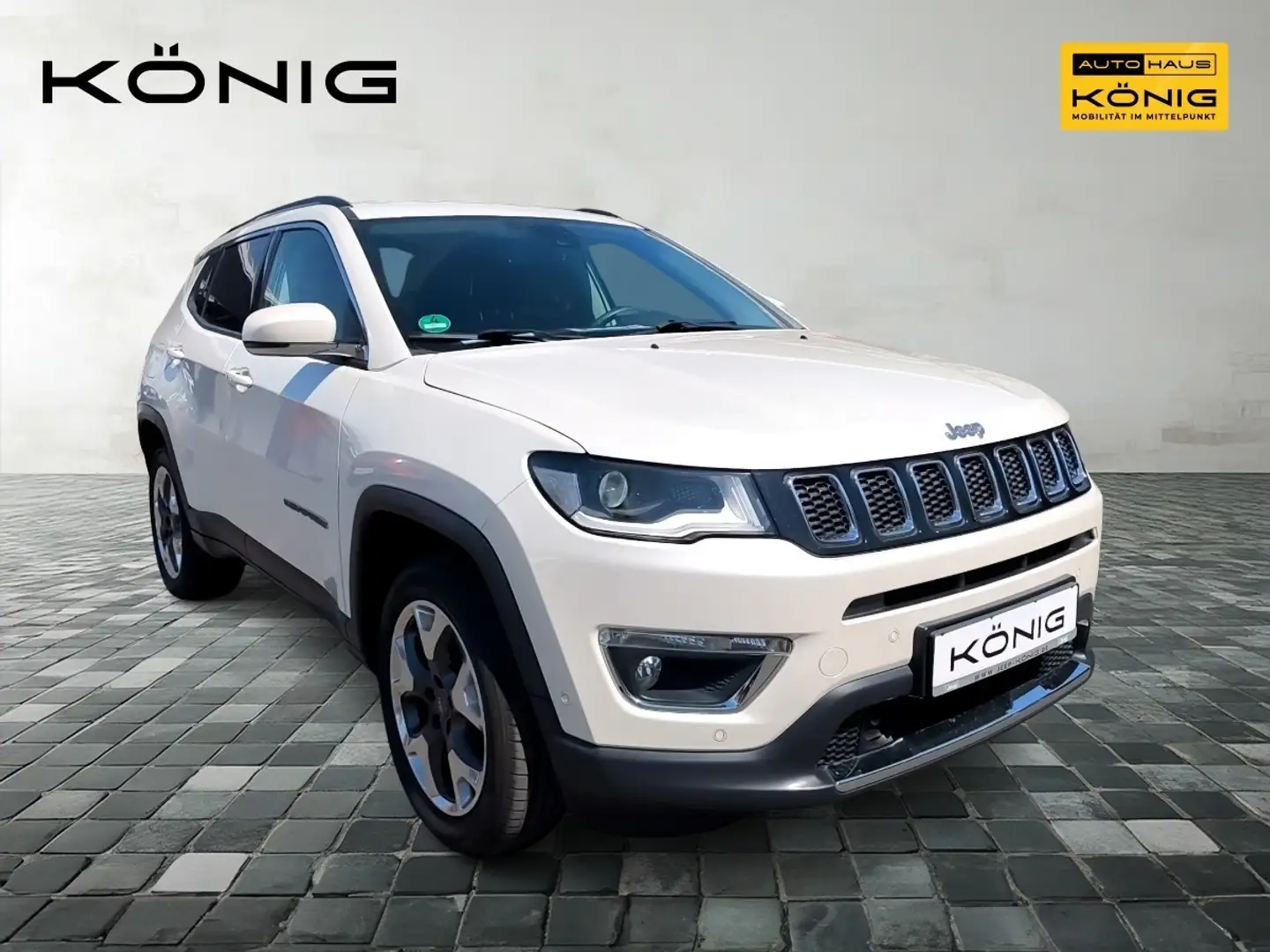 Jeep Compass 1.4l MultiAir 125 Limited 4x4 Automatik Weiß - 2