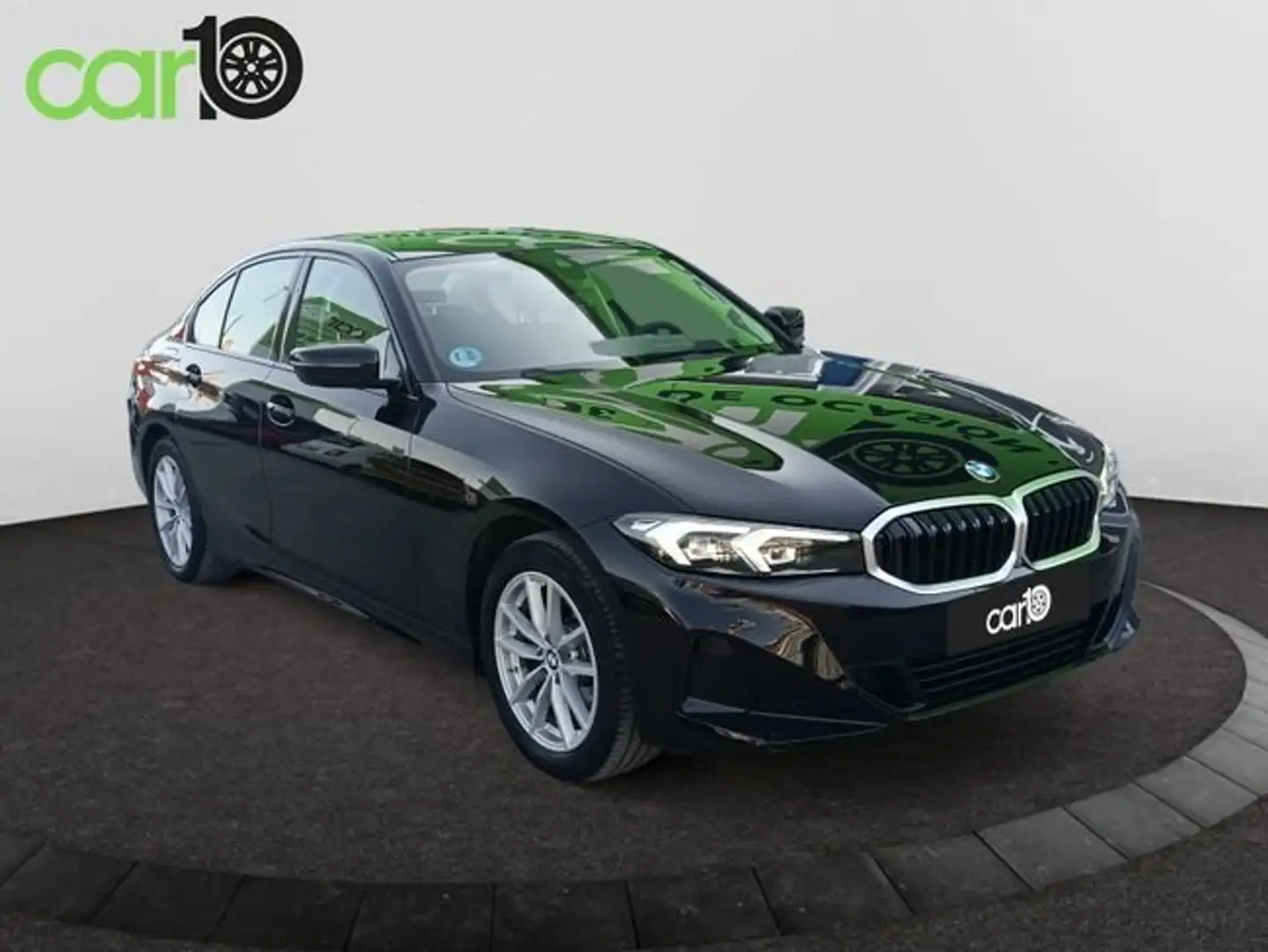 BMW 318 318d Auto. Negro - 2