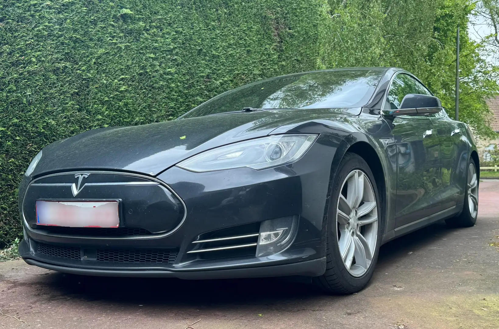 Tesla Model S 85 kWh Dual motor, MCU 2.0, Free Supercharge Чорний - 1