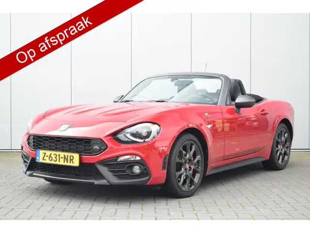 Fiat 124 Spider 1.4 MultiAir Turbo Abarth Leer/Verwarmd Led Pdc Sp
