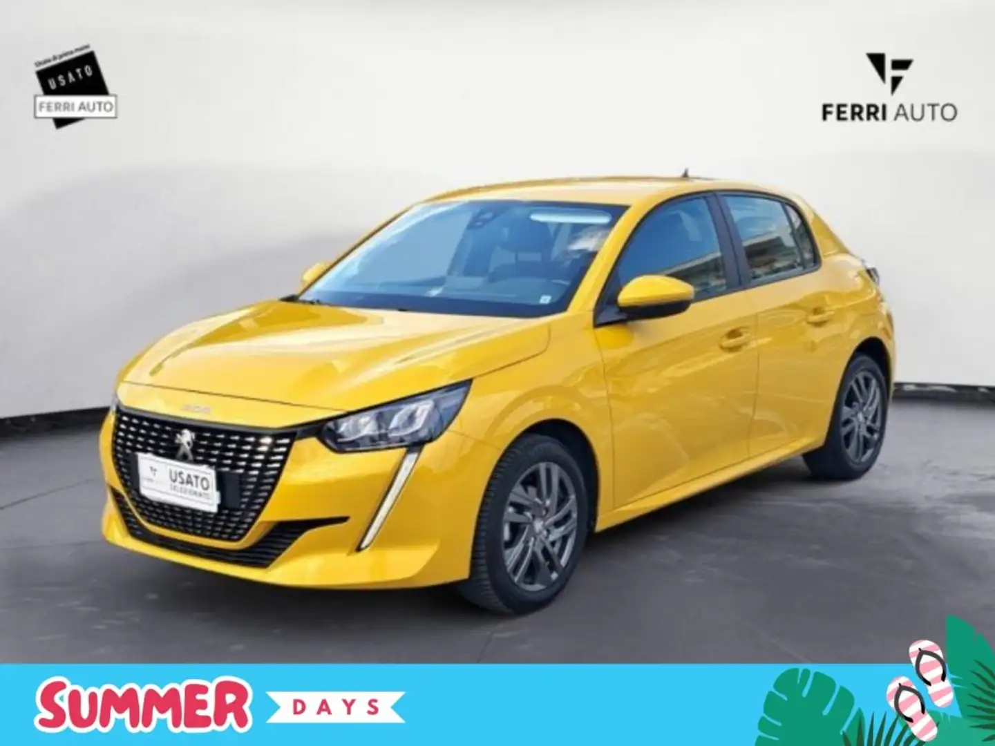 Peugeot 208 PureTech 75 Stop&Start 5 porte Active Giallo - 1
