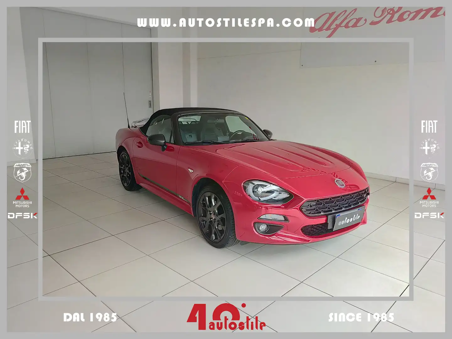 Fiat 124 Spider 124 spider 1.4 MultiAir Lusso Червоний - 1