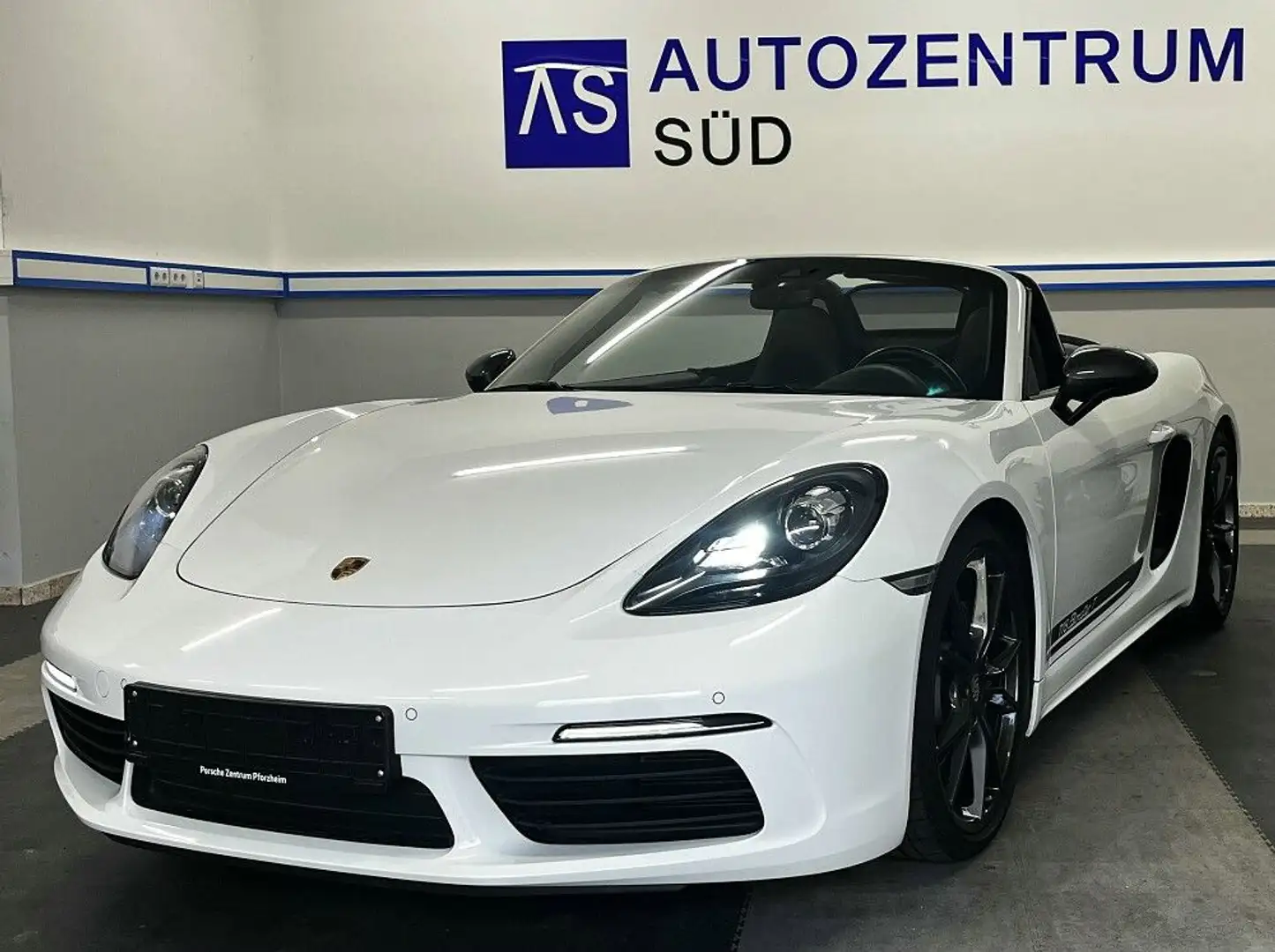 Porsche Boxster 718 T LED Approved Klima LED Blanc - 1
