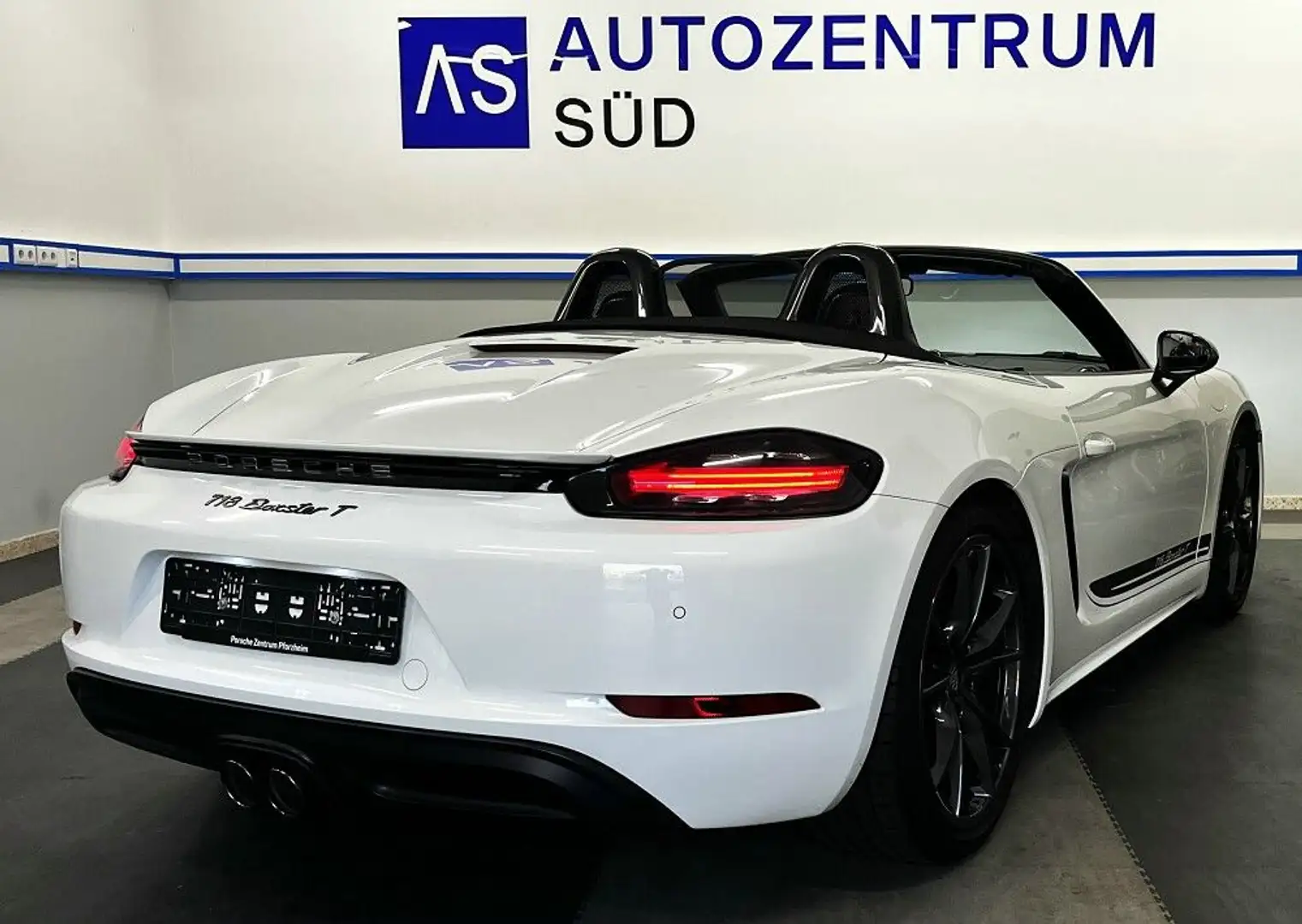 Porsche Boxster 718 T LED Approved Klima LED Blanc - 2