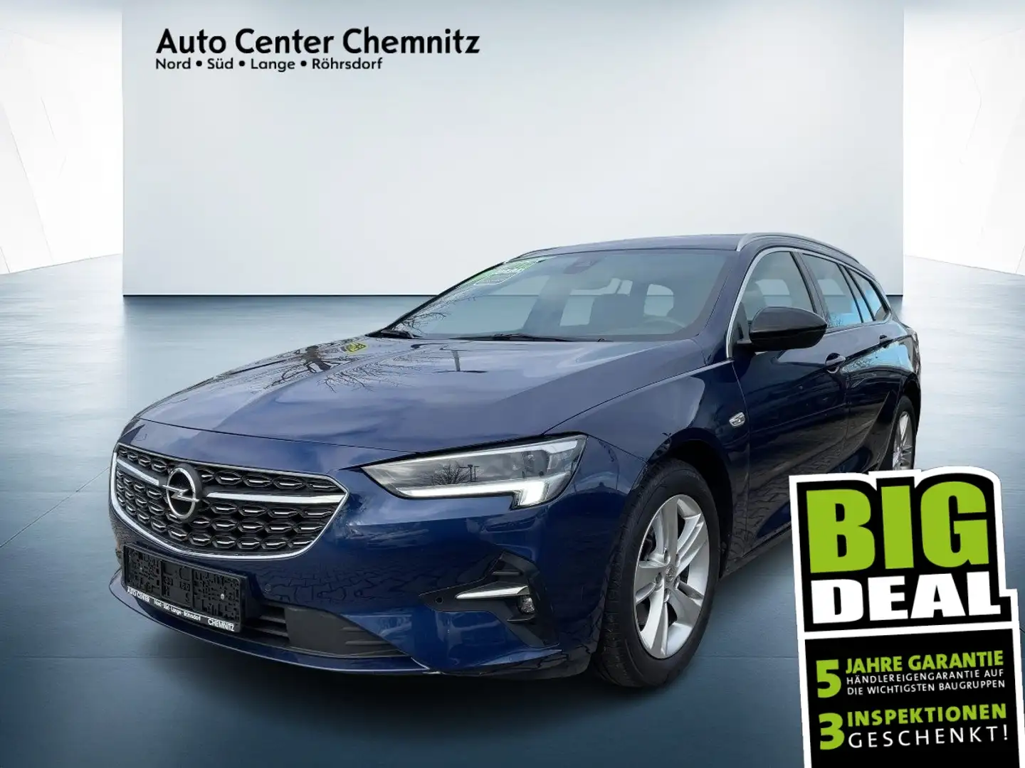 Opel Insignia ST AT8 Elegance Matrix/Navi/Ergo/Park&Go Blauw - 1