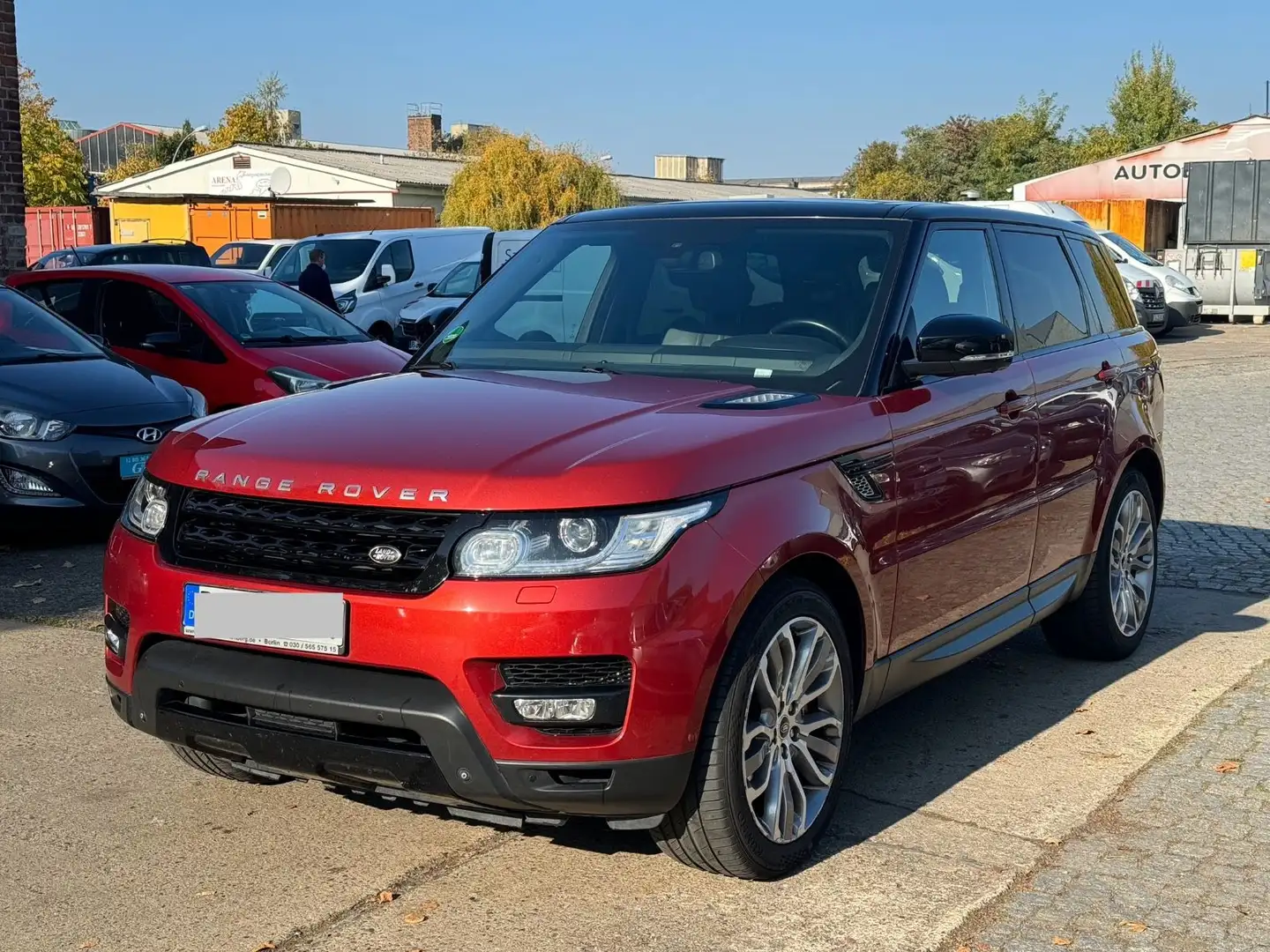 Land Rover Range Rover Sport HSE Dynamic Pano+Leder+Soft-Cl Rouge - 1