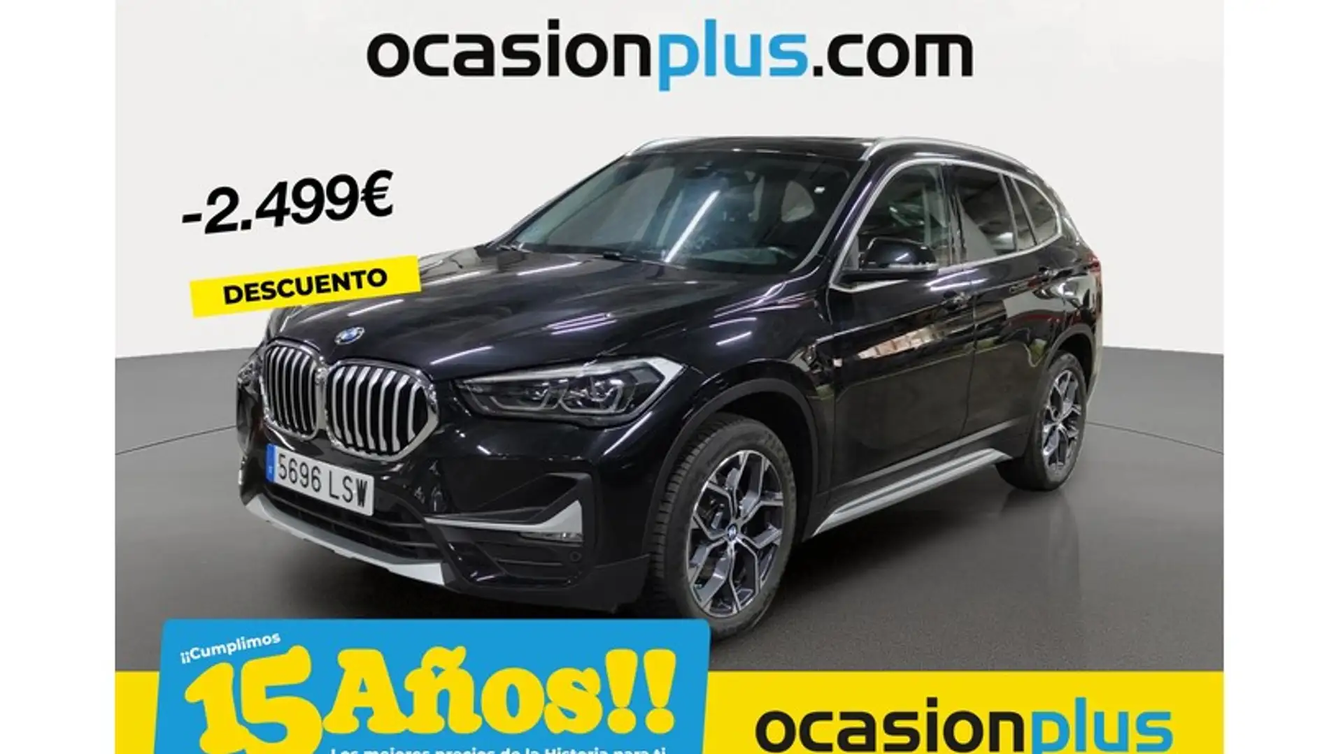 BMW X1 xDrive 18dA Negro - 1
