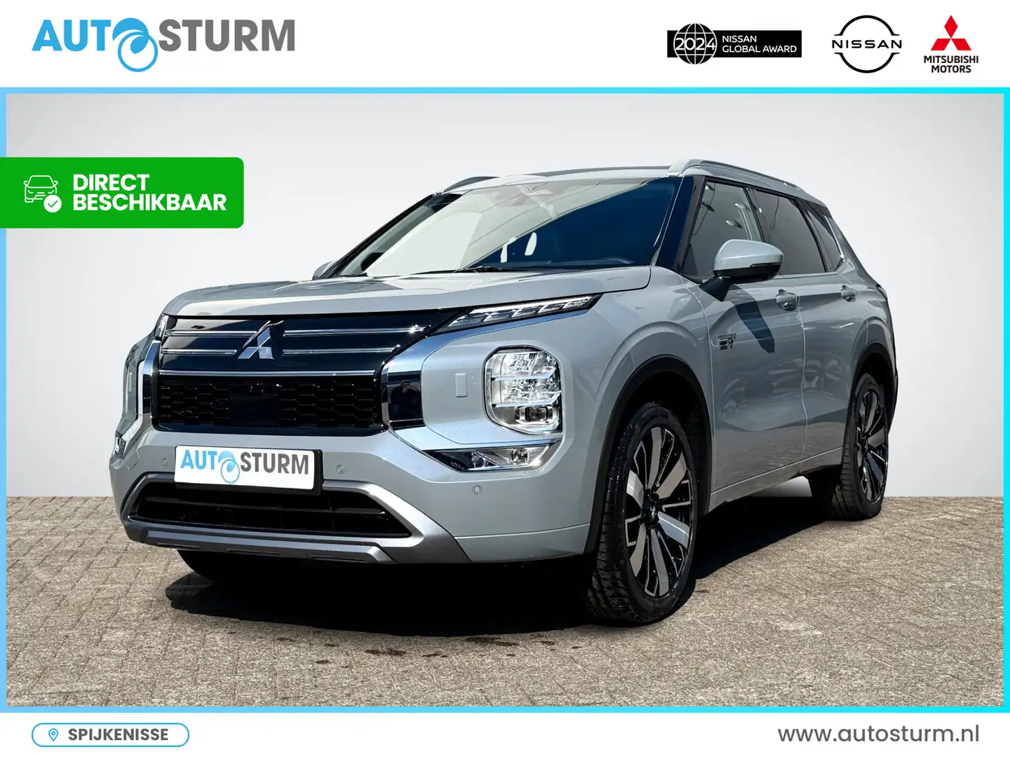 Mitsubishi Outlander 2.4 PHEV Instyle Gris - 1