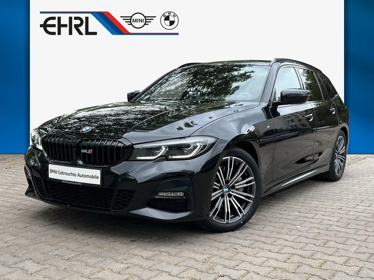 BMW 330 d TOURING M-SPORT HIFI HEAD-UP Schwarz - 1