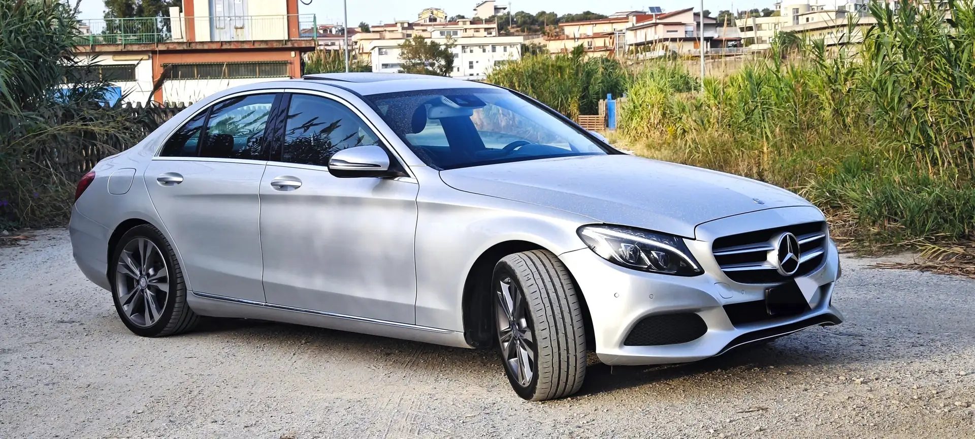 Mercedes-Benz C 220 Classe C-W205 2014 Berlina d Exclusive 4matic auto Argent - 2