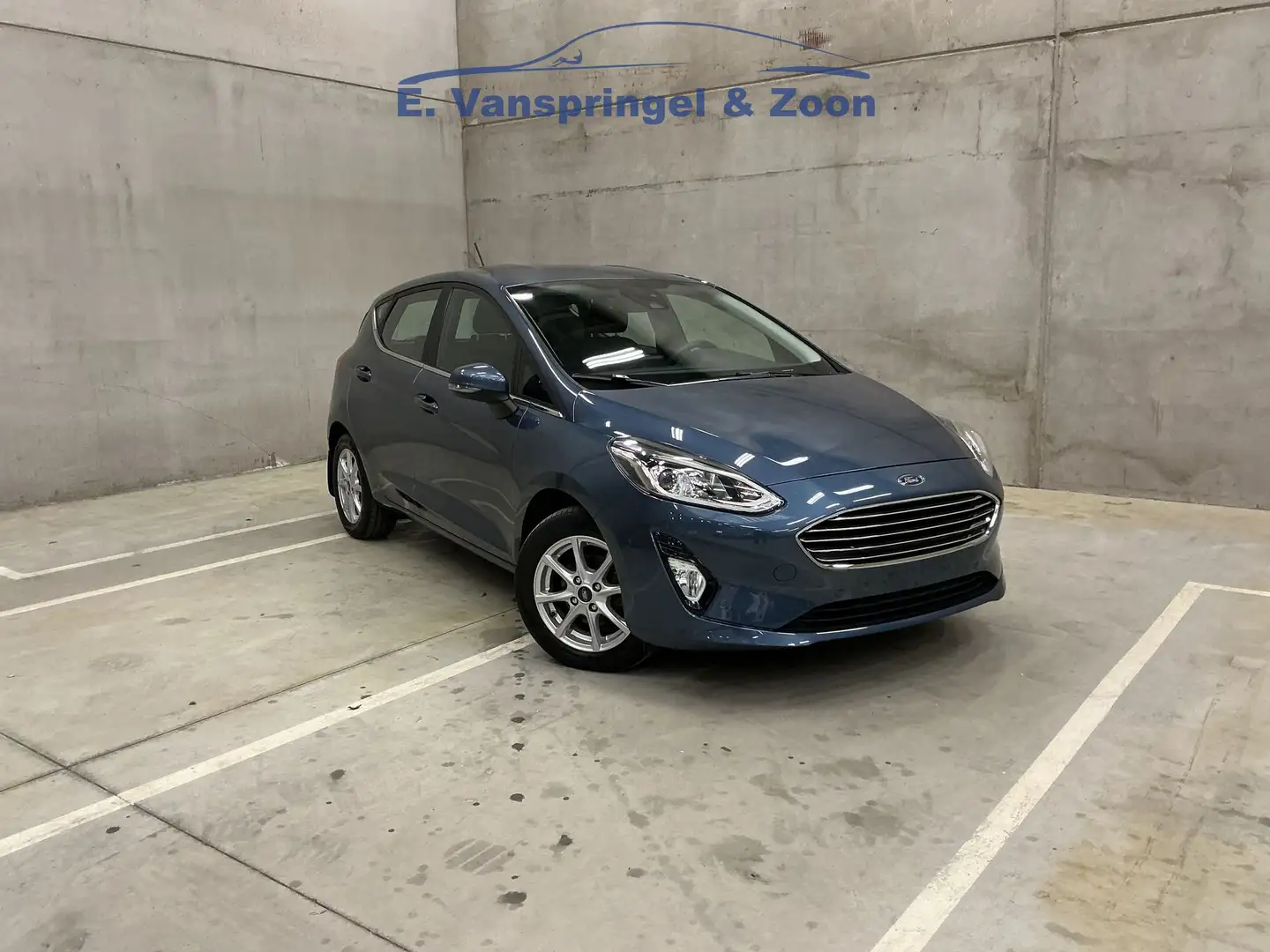 Ford Fiesta EcoBoost Trend PowerShift Blauw - 1