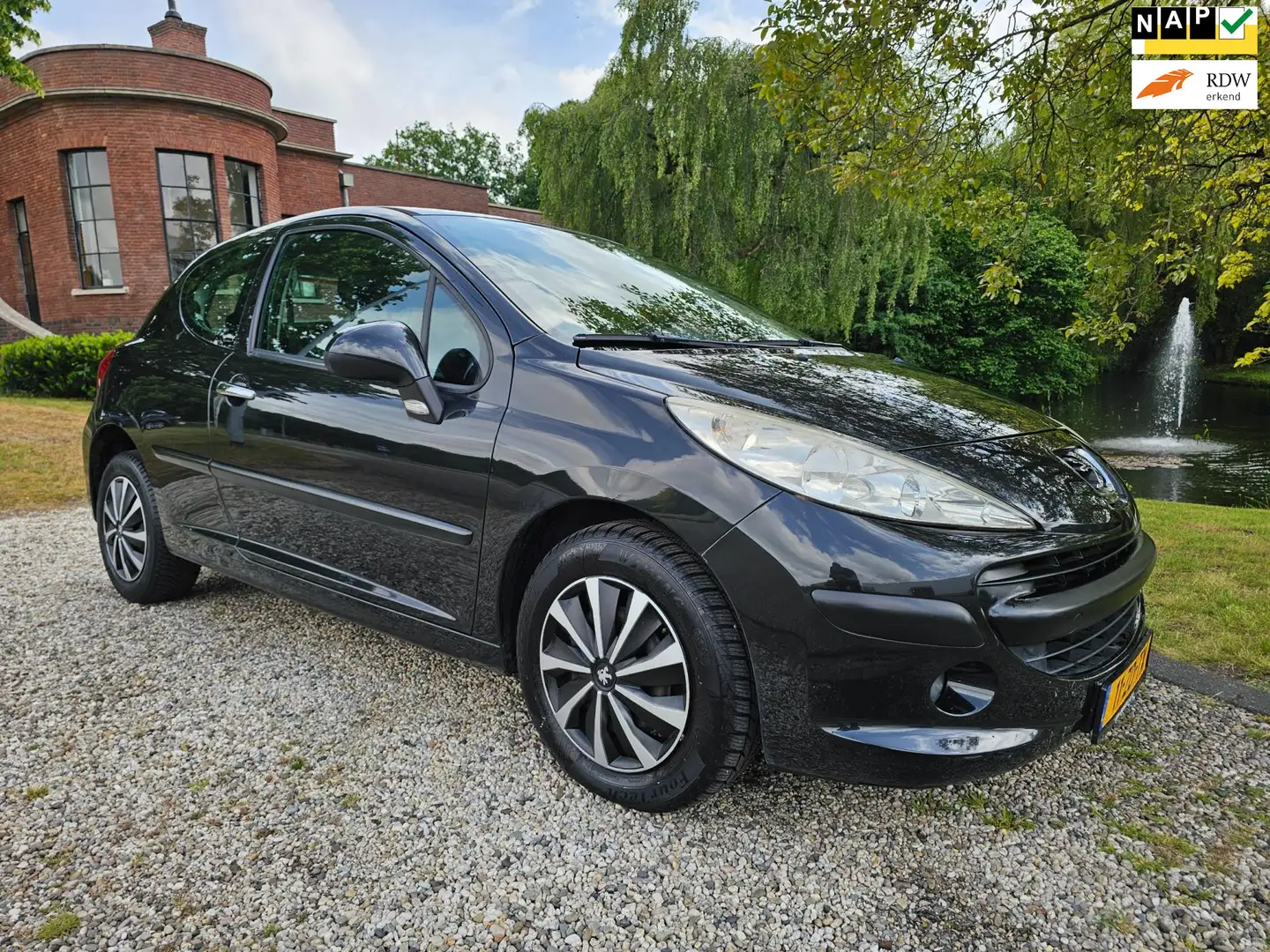 Peugeot 207 1.4 Color-line AIRCO *apk:06-2026* Zwart - 1
