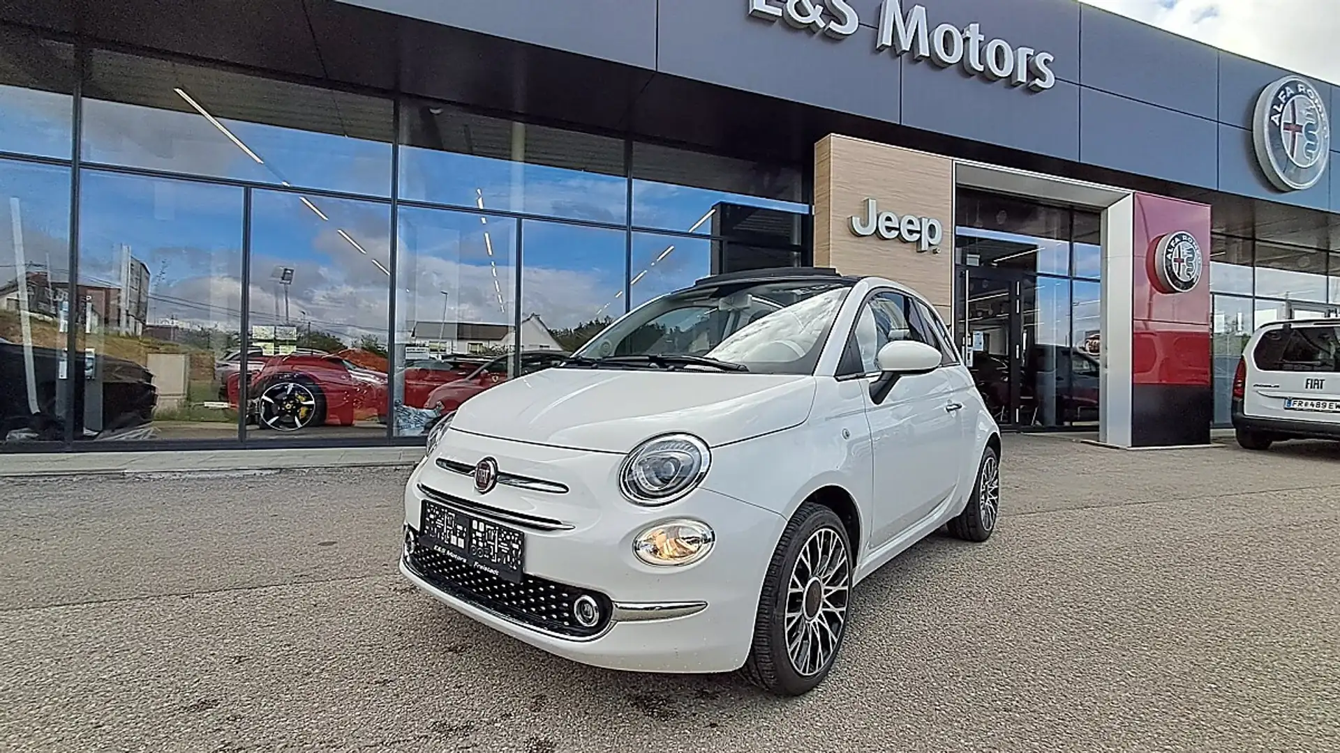 Fiat 500C FireFly Hybrid 70 Dolcevita Weiß - 1