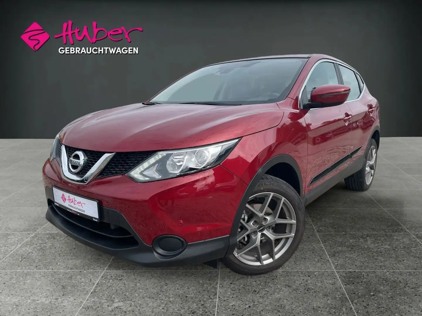 Nissan Qashqai VISIA 115 PS ( * EINPARKHILFE * ) Rouge - 1