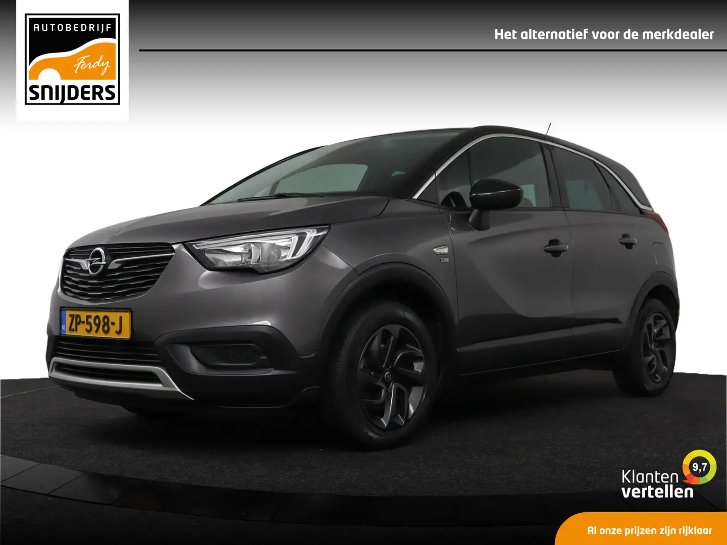 Opel Crossland X 1.2 Turbo 120 Jaar Edition, Orig.NL | Cruise Contr Gris - 1
