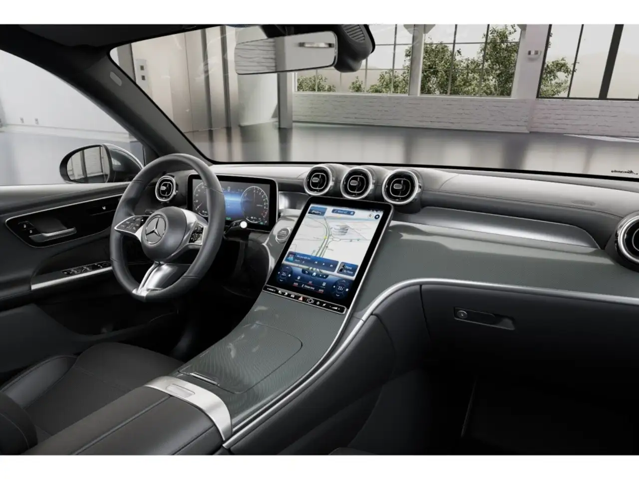 Mercedes-Benz GLC e 4M Avantgarde/360/Pano/AHK/Leder/Ambi, миниатюра 9