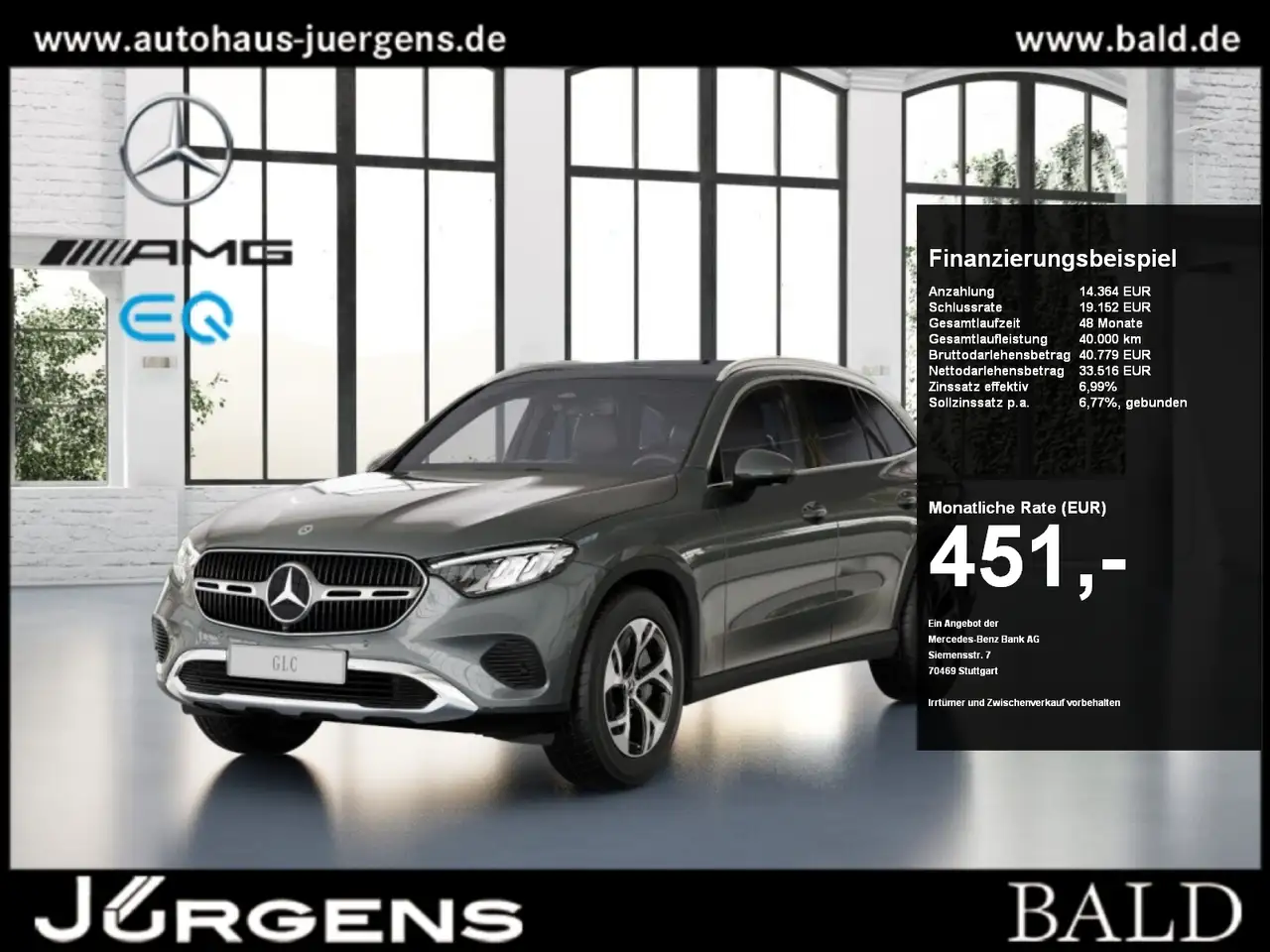 Mercedes-Benz GLC e 4M Avantgarde/360/Pano/AHK/Leder/Ambi