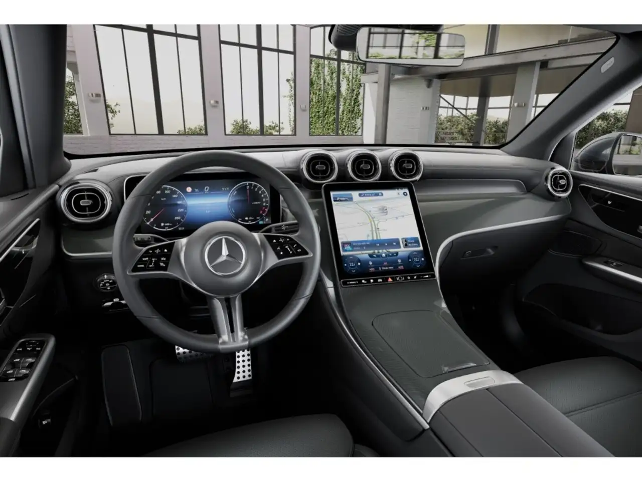 Mercedes-Benz GLC e 4M Avantgarde/360/Pano/AHK/Leder/Ambi, миниатюра 7