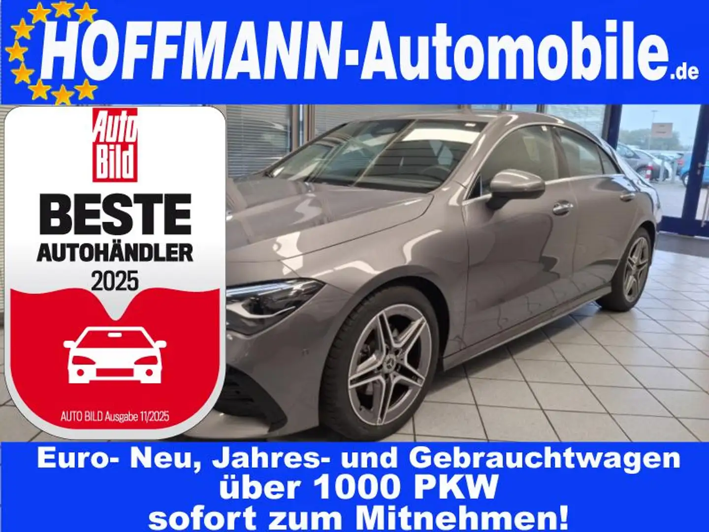 Mercedes-Benz CLA 180 AMG Adv. Plus el.Heckklappe,Park+Kamera Grau - 1