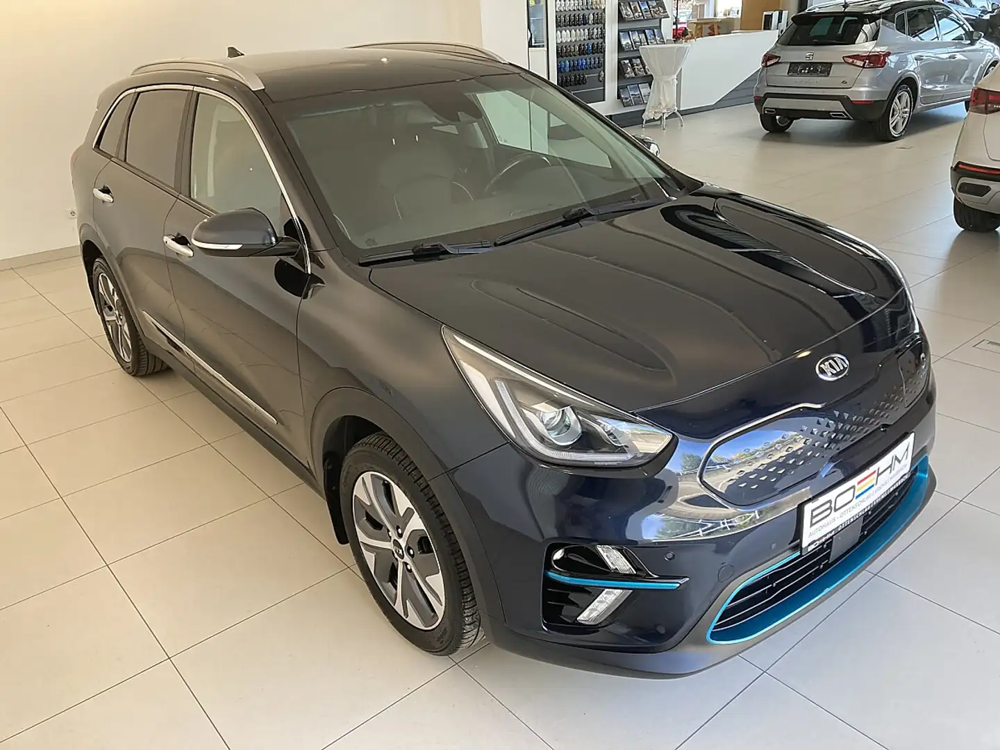 Kia e-Niro Niro EV 64kWh.AKKU Platin-Ausstattung Blau - 2